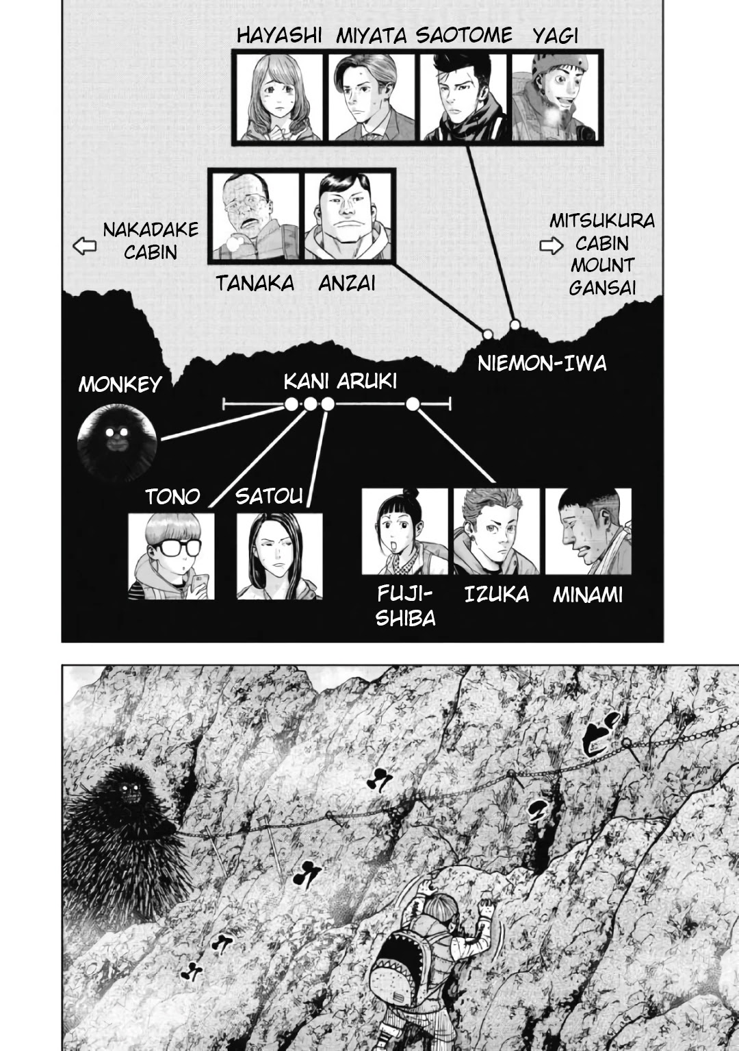 Monkey Peak Chapter 46 page 2 - Chapter 46: Niemon-Iwa (Part 5)