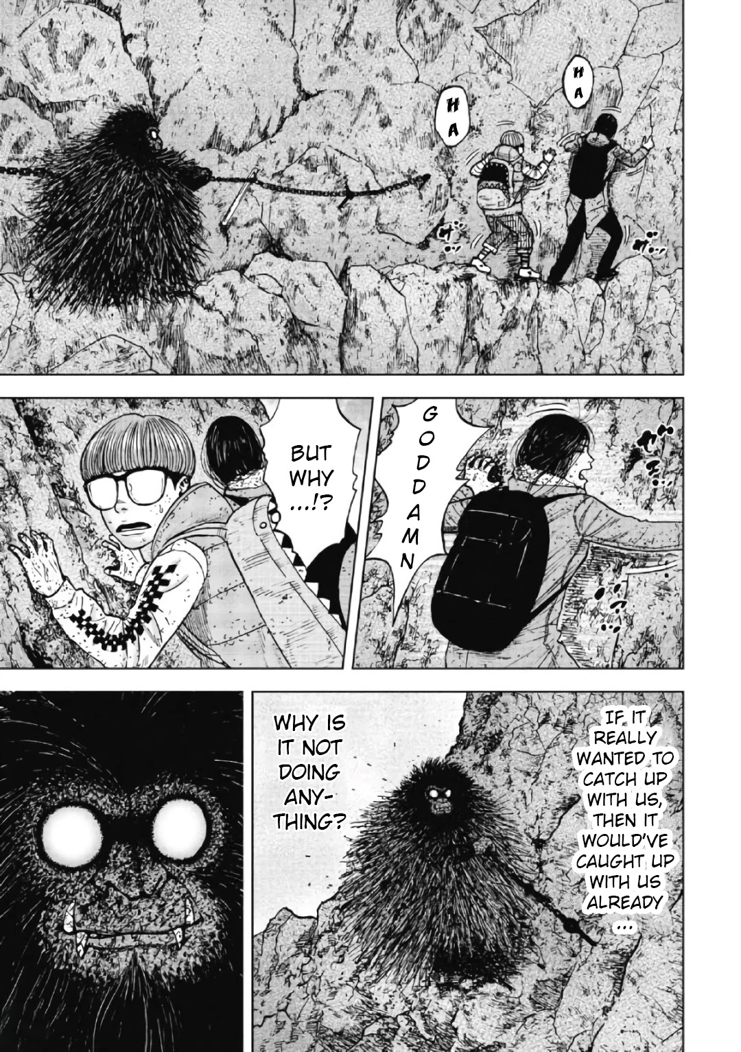 Monkey Peak Chapter 46 page 5 - Chapter 46: Niemon-Iwa (Part 5)