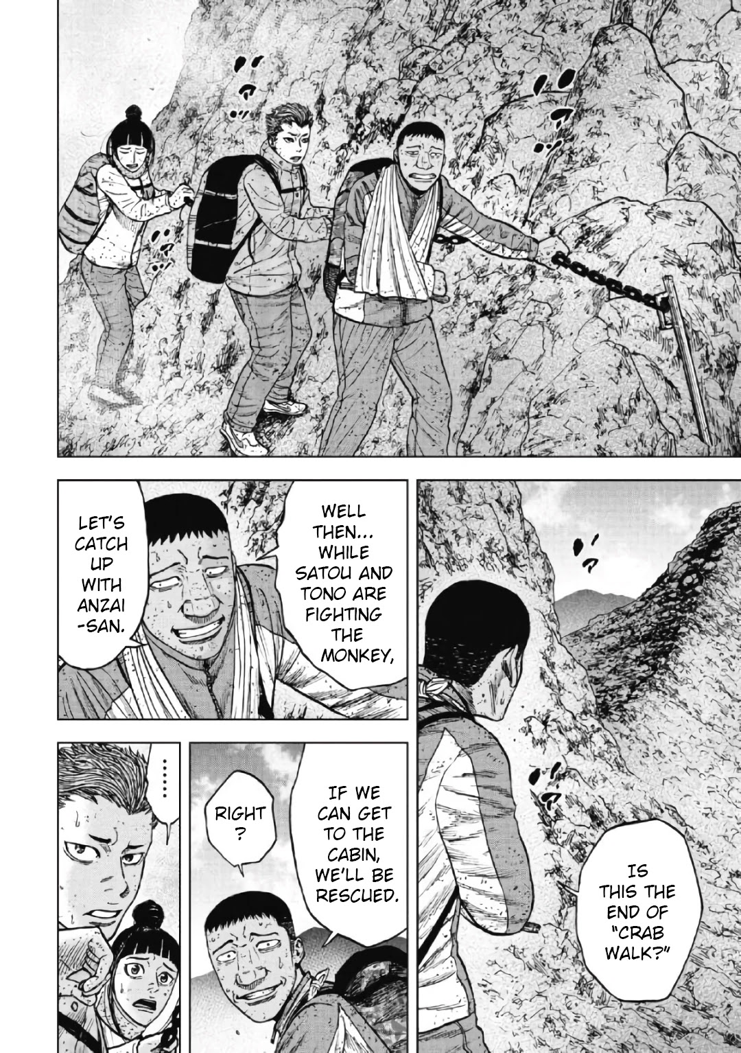 Monkey Peak Chapter 46 page 6 - Chapter 46: Niemon-Iwa (Part 5)