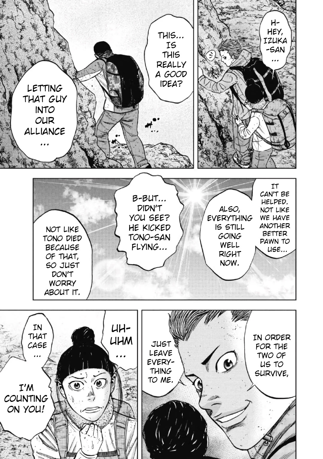 Monkey Peak Chapter 46 page 7 - Chapter 46: Niemon-Iwa (Part 5)