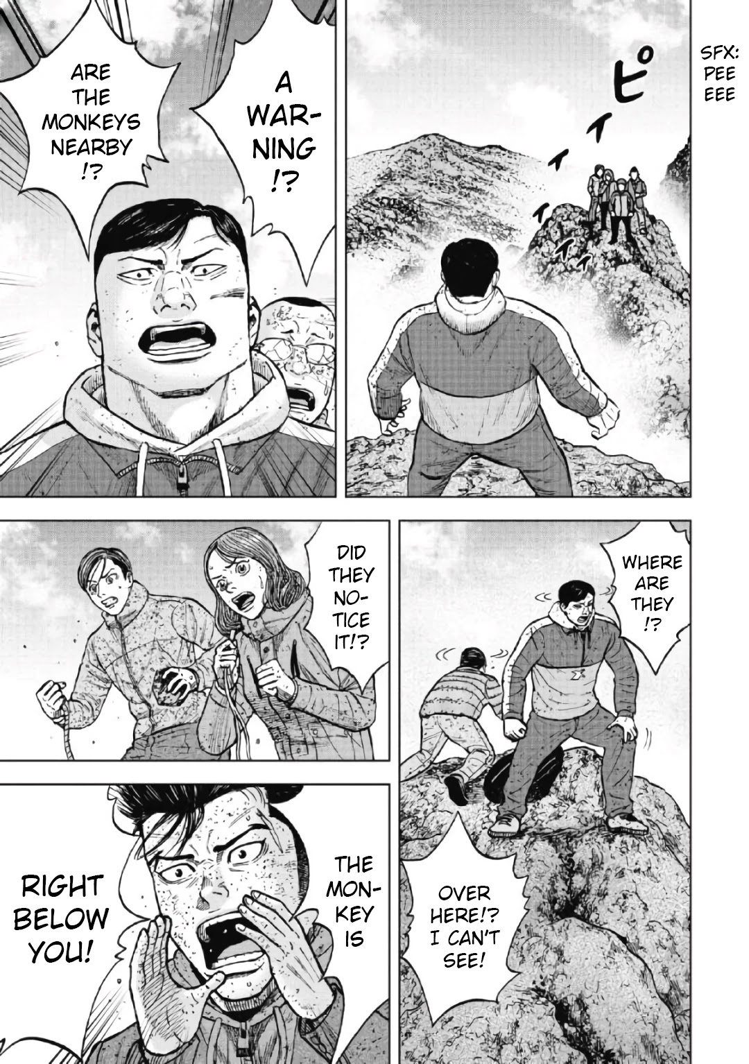 Monkey Peak Chapter 46 page 9 - Chapter 46: Niemon-Iwa (Part 5)