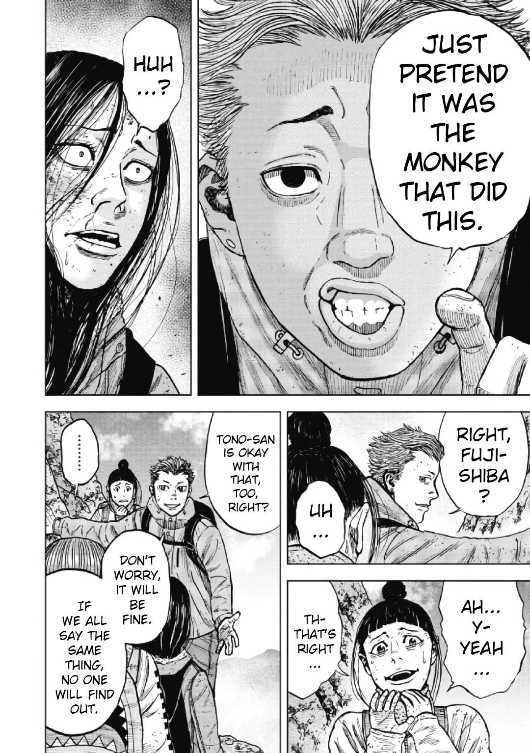Monkey Peak Chapter 47 page 6 - Chapter 47: Niemon-Iwa (Part 6)
