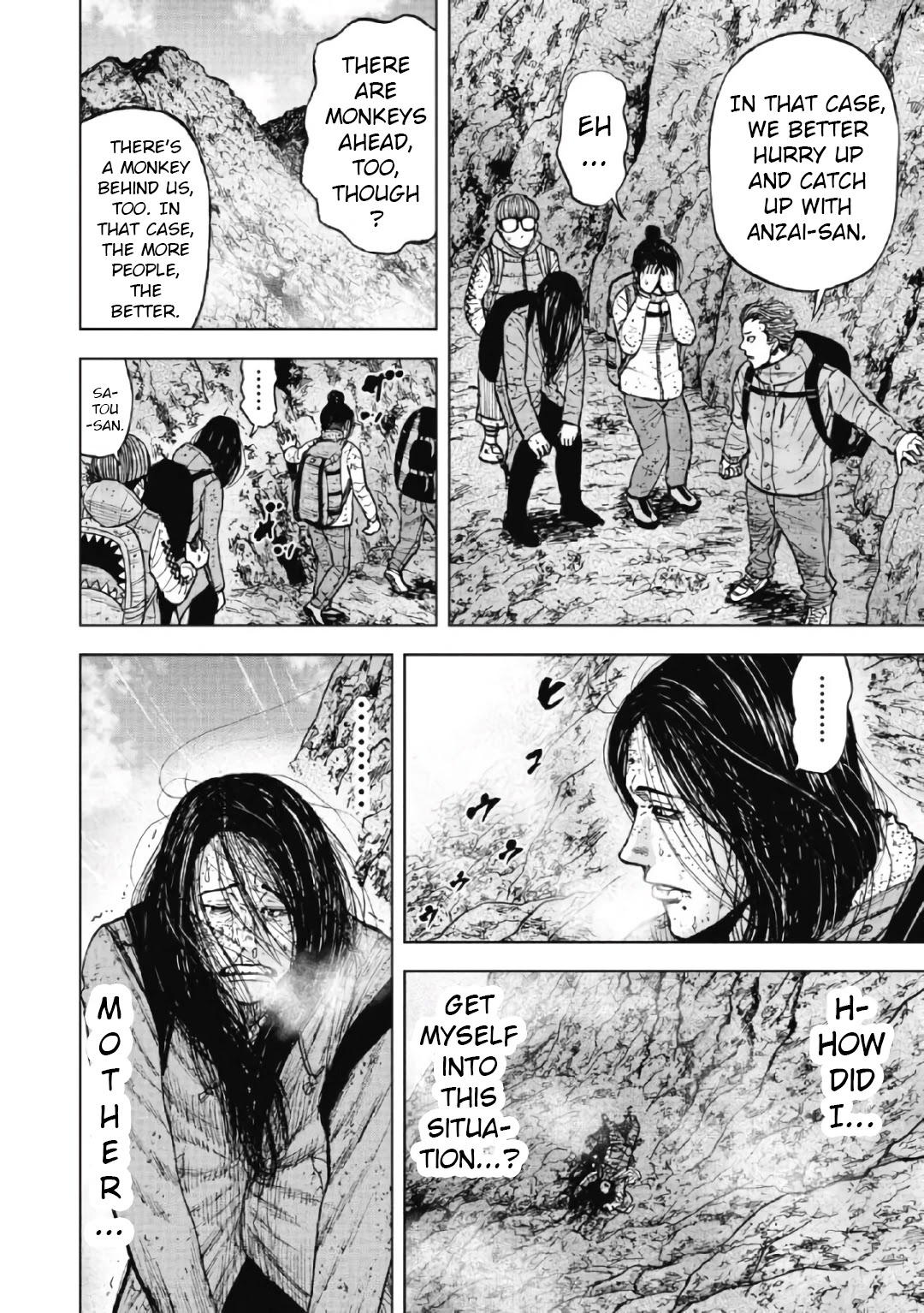 Monkey Peak Chapter 47 page 8 - Chapter 47: Niemon-Iwa (Part 6)
