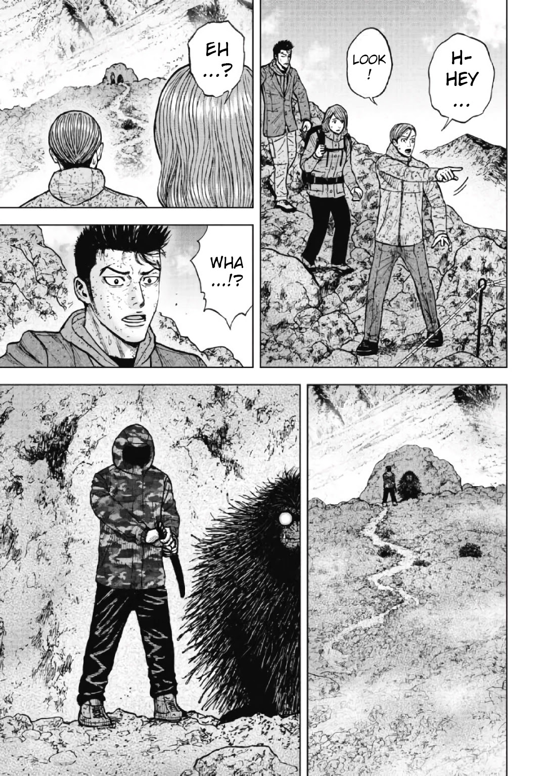 Monkey Peak Chapter 49 page 1 - Chapter 49: Ningen