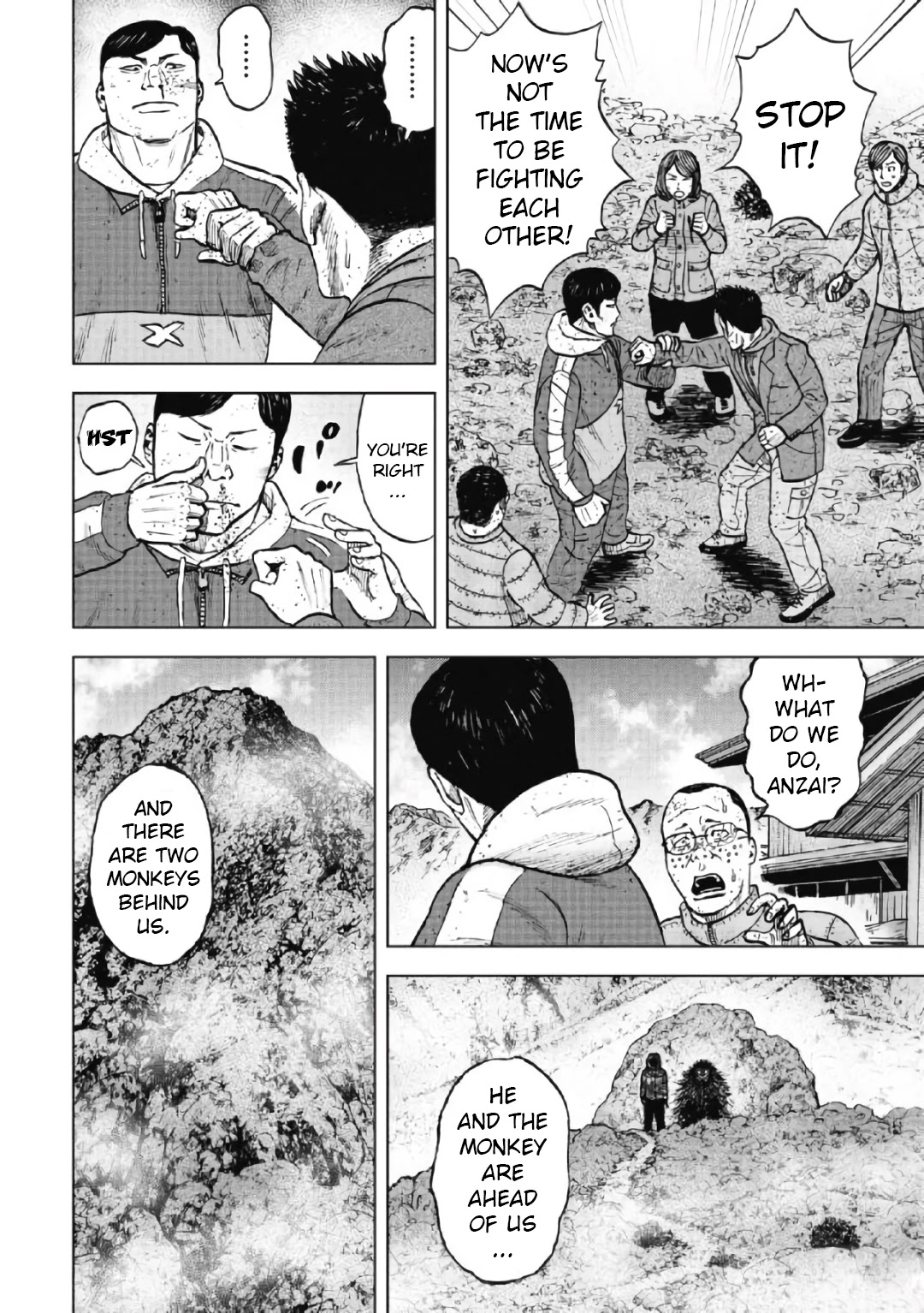 Monkey Peak Chapter 49 page 10 - Chapter 49: Ningen