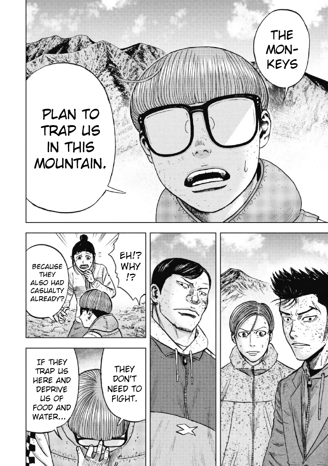 Monkey Peak Chapter 49 page 12 - Chapter 49: Ningen