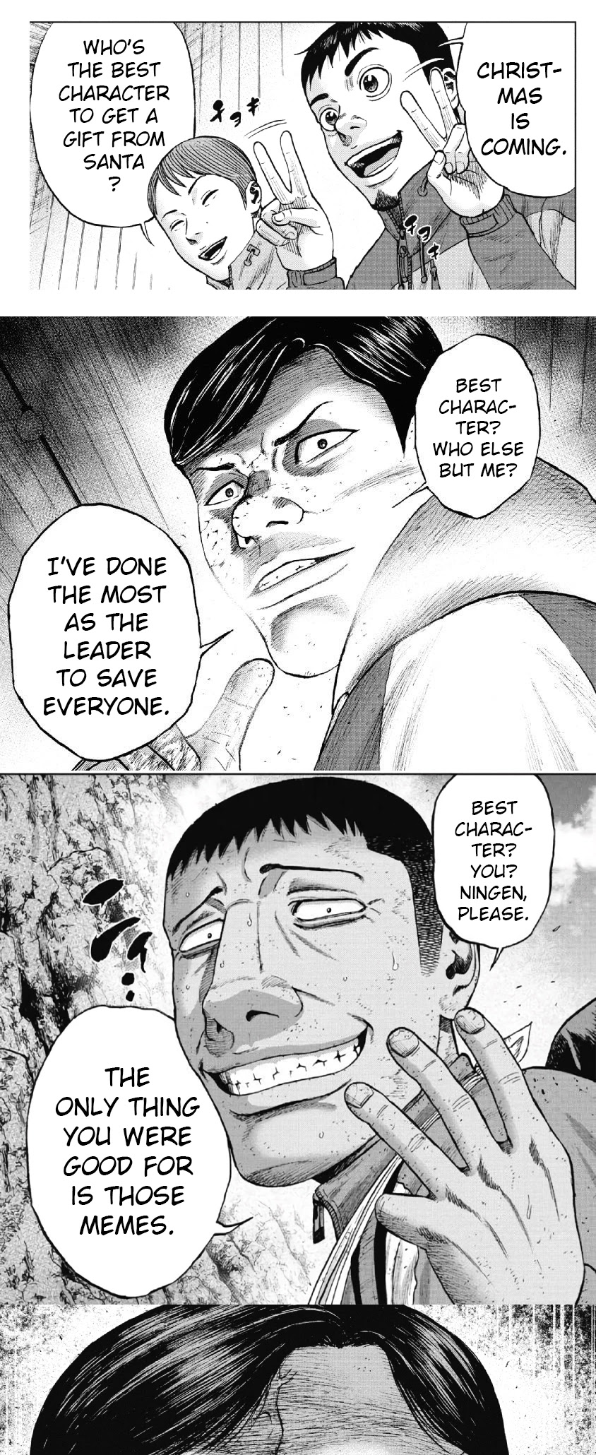 Monkey Peak Chapter 49 page 22 - Chapter 49: Ningen