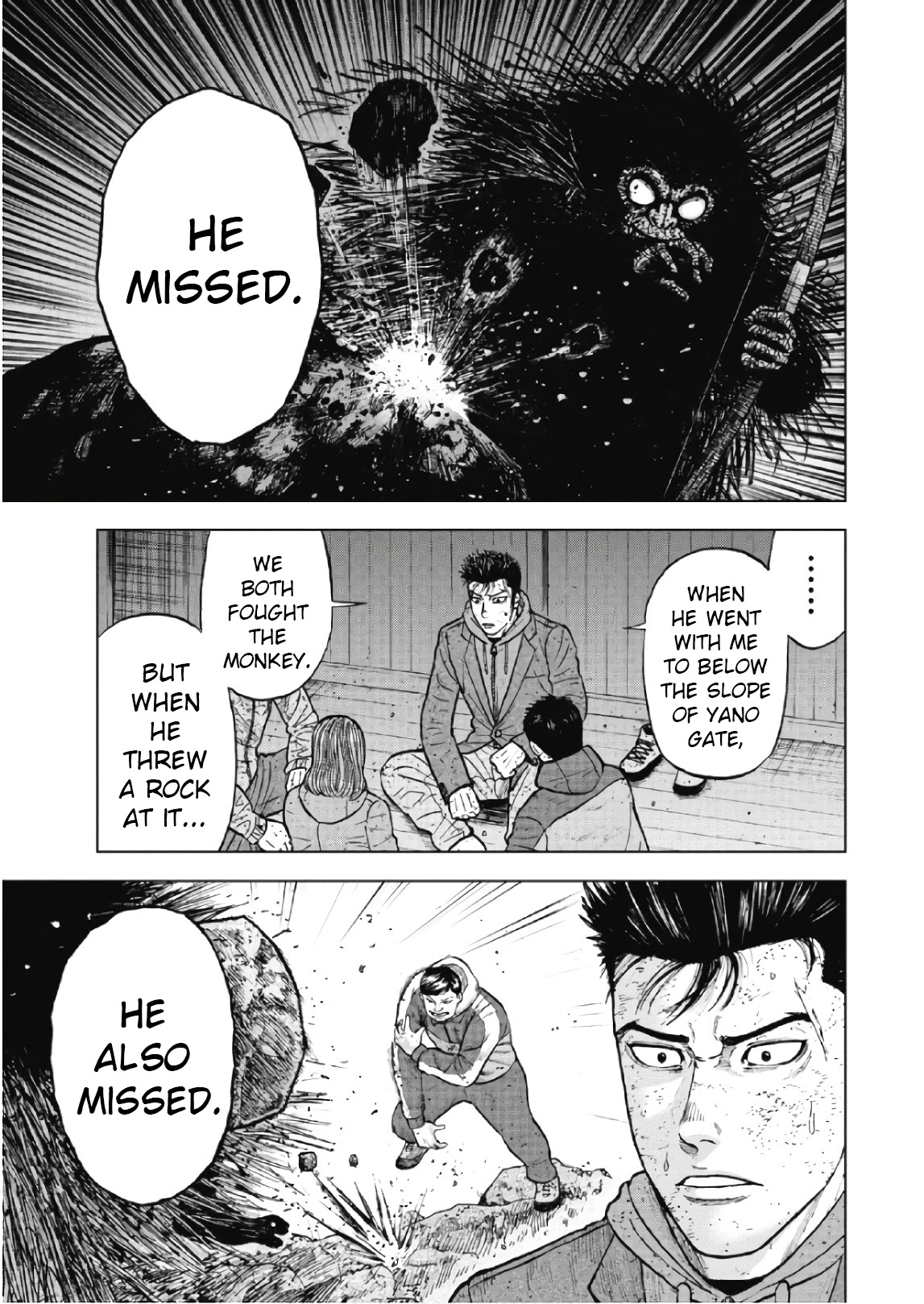 Monkey Peak Chapter 52 page 3 - Chapter 52: Mitsukura Cabin (Part 2)