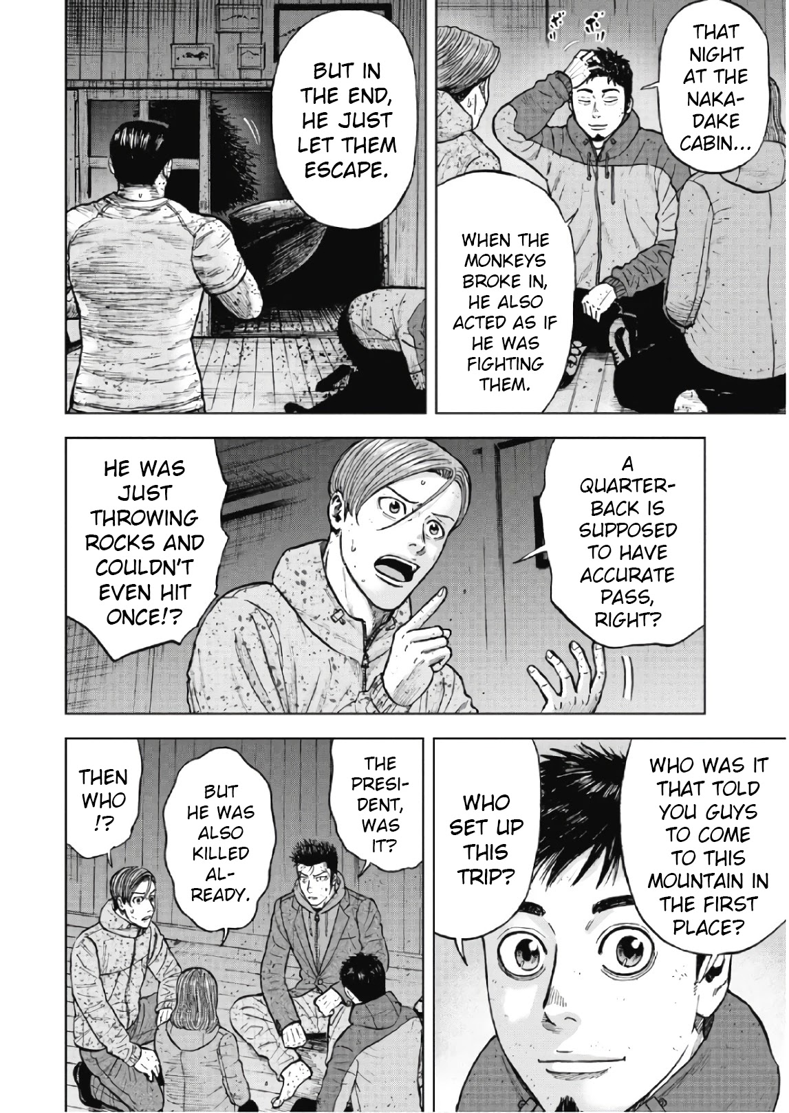 Monkey Peak Chapter 52 page 4 - Chapter 52: Mitsukura Cabin (Part 2)