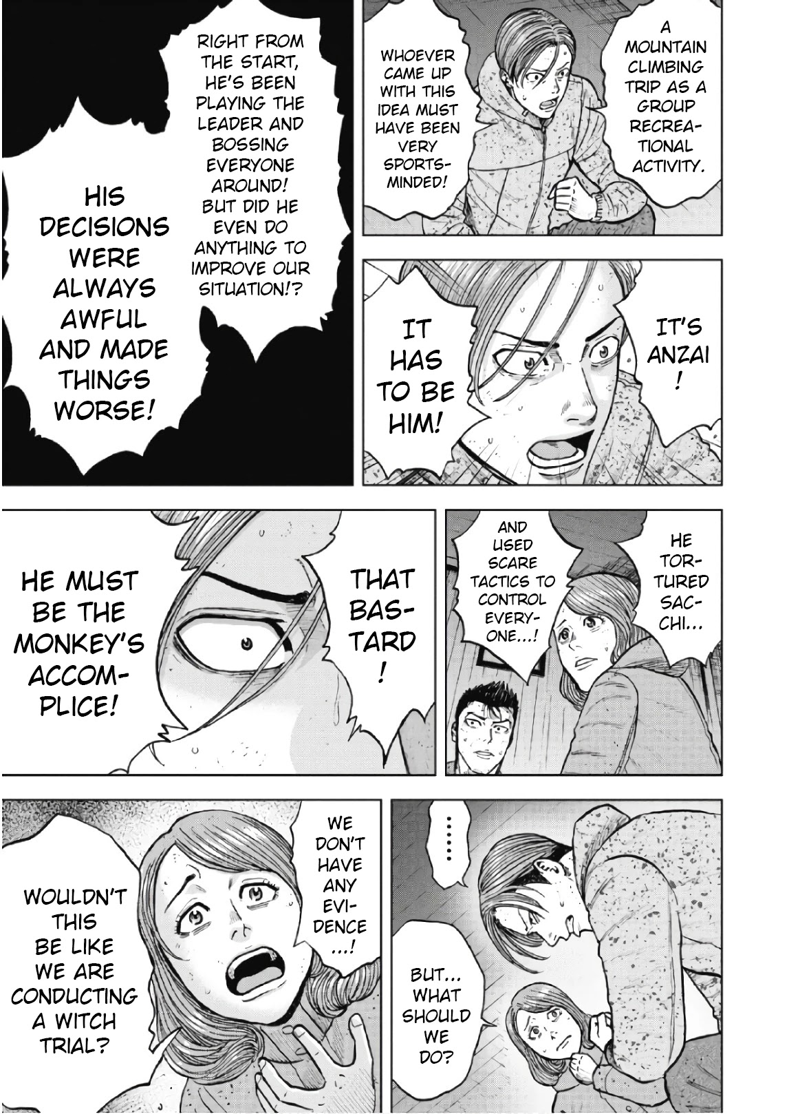 Monkey Peak Chapter 52 page 5 - Chapter 52: Mitsukura Cabin (Part 2)