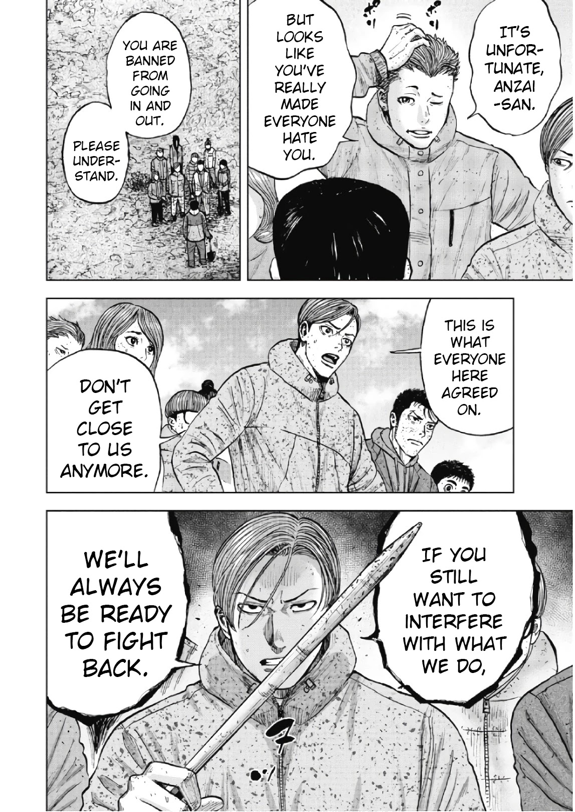 Monkey Peak Chapter 53 page 4 - Chapter 53: Mitsukura Cabin (Part 3)