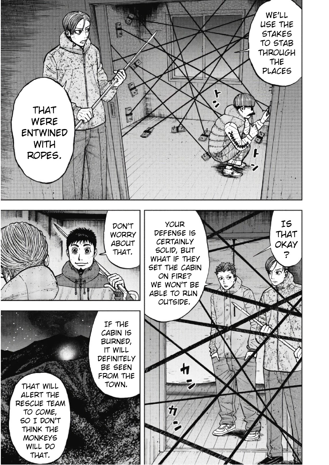 Monkey Peak Chapter 54 page 11 - Chapter 54: Mitsukura Cabin (Part 4)