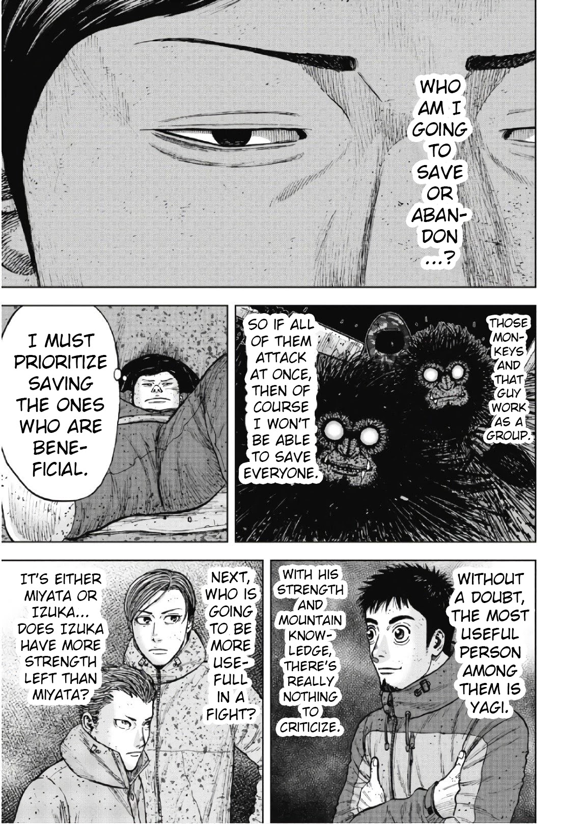 Monkey Peak Chapter 54 page 3 - Chapter 54: Mitsukura Cabin (Part 4)