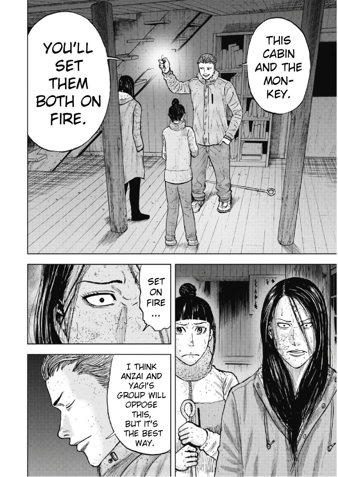 Monkey Peak Chapter 55 page 10 - Chapter 55: Mitsukura Cabin (Part 5)