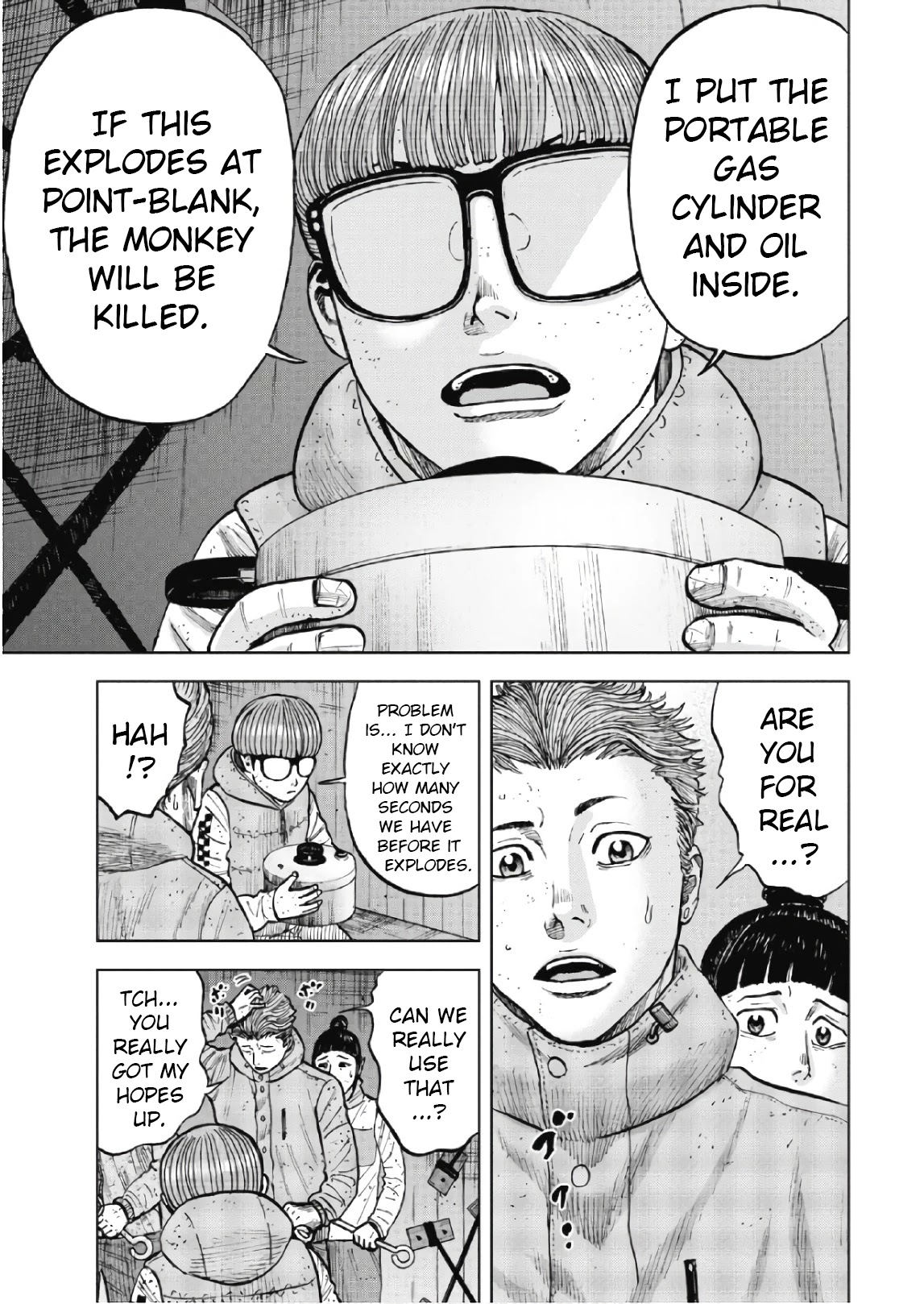 Monkey Peak Chapter 55 page 5 - Chapter 55: Mitsukura Cabin (Part 5)