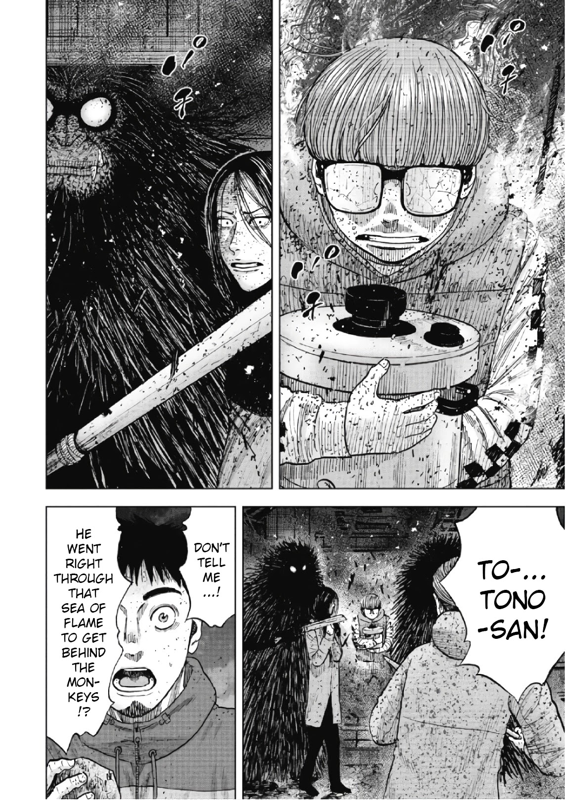 Monkey Peak Chapter 60 page 2 - Chapter 60: The Burning House