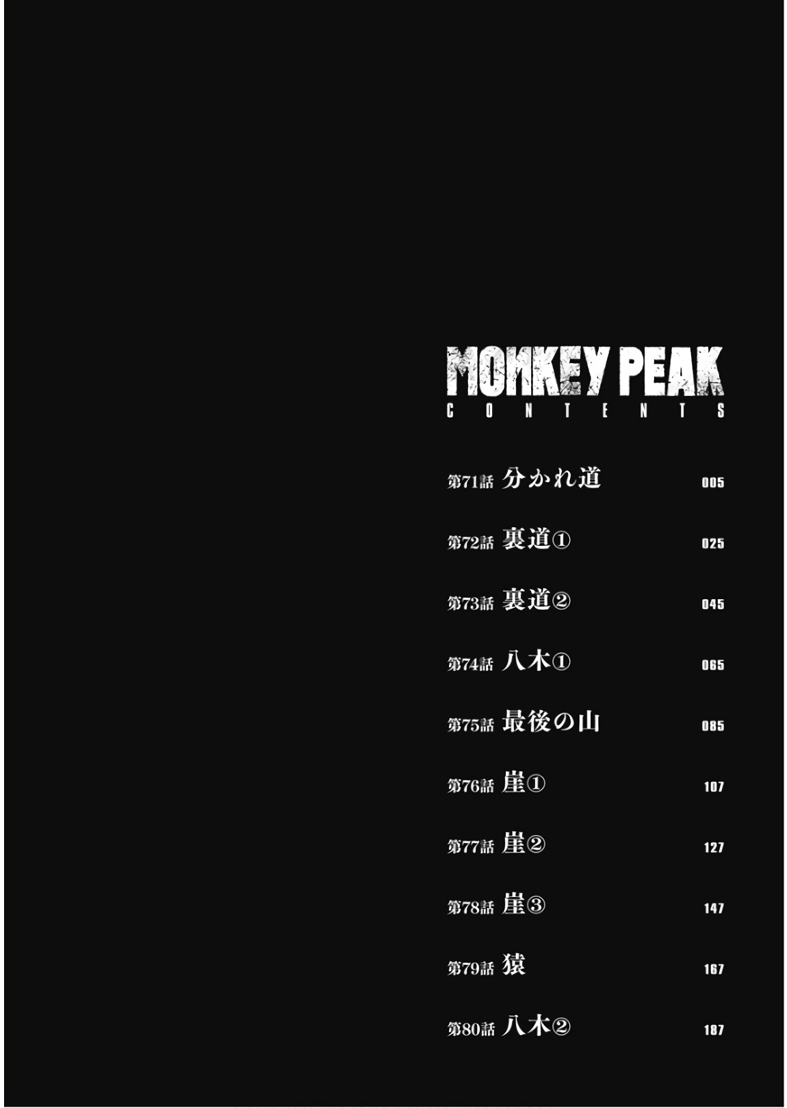 Monkey Peak Chapter 71 page 7 - Chapter 71: The Split Path