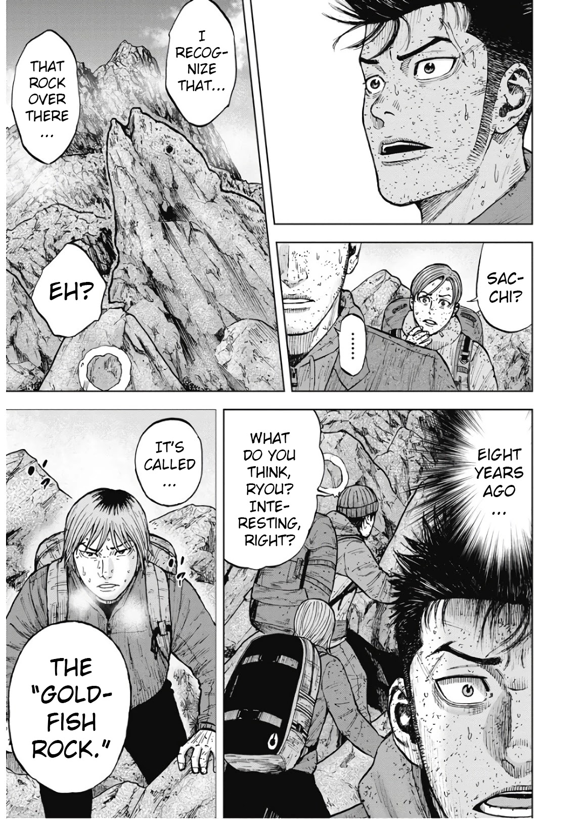 Monkey Peak Chapter 86 page 14 - Chapter 86: Goldfish Rock