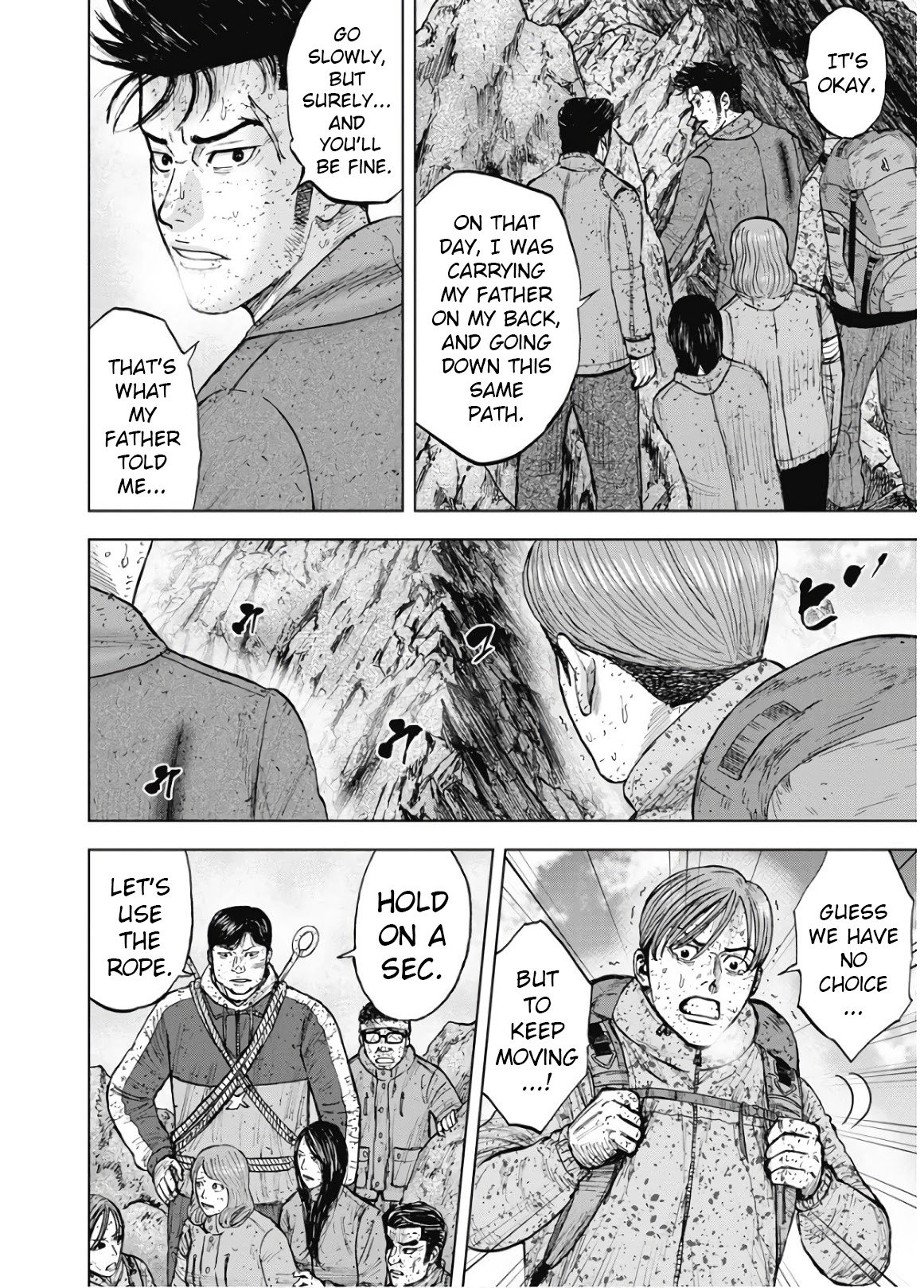 Monkey Peak Chapter 87 page 14 - Chapter 87: Saw Blade Crossing
