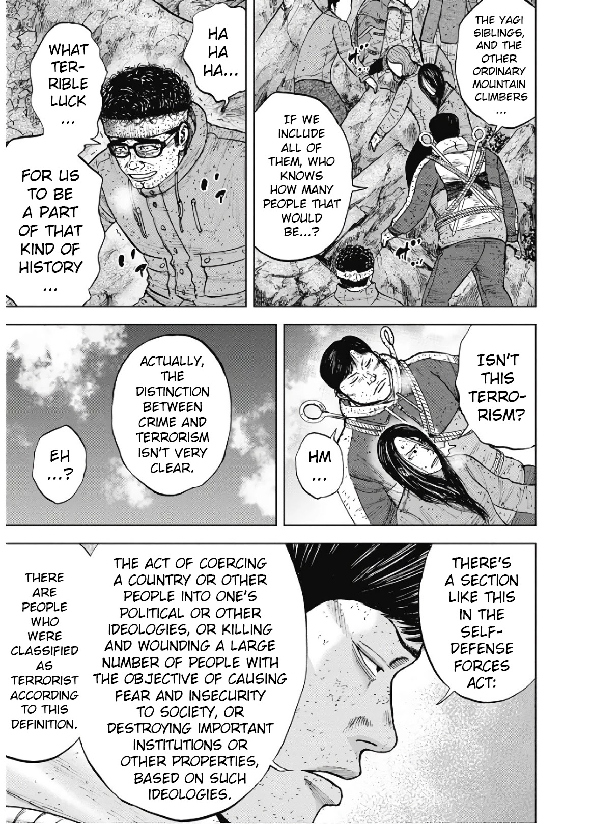 Monkey Peak Chapter 87 page 9 - Chapter 87: Saw Blade Crossing