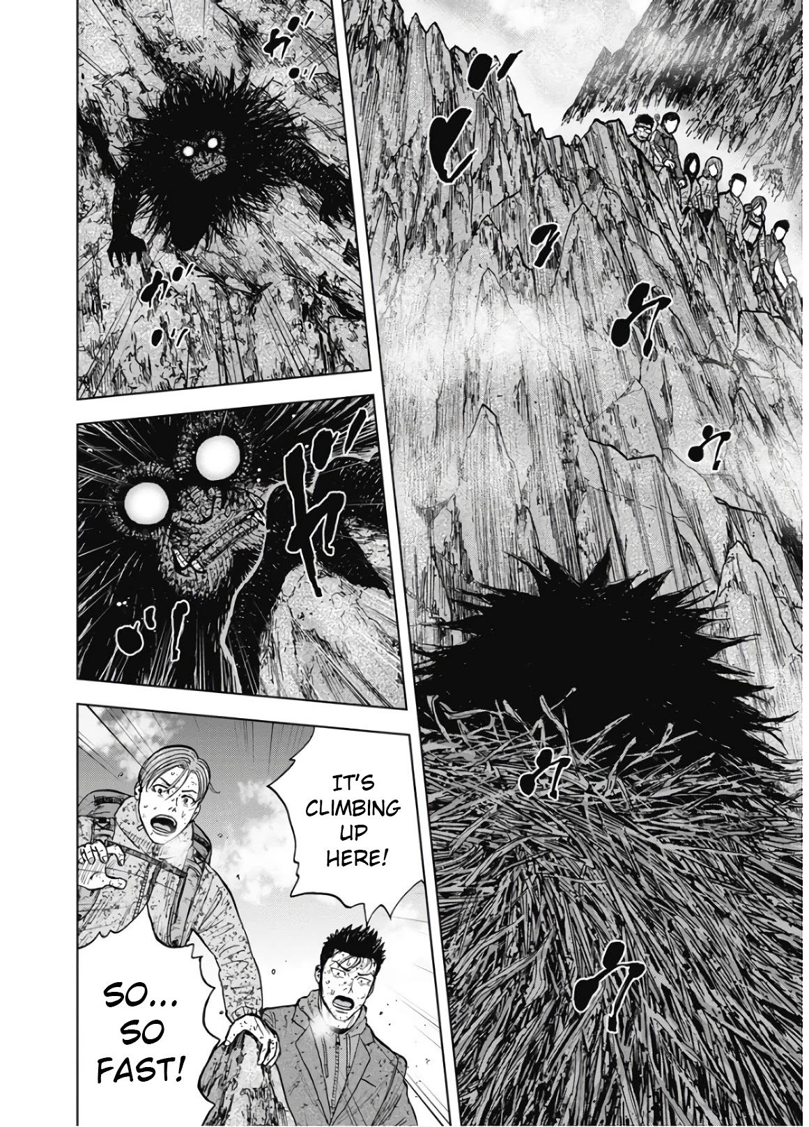 Monkey Peak Chapter 88 page 2 - Chapter 88: Saw Blade Crossing (Part 2)