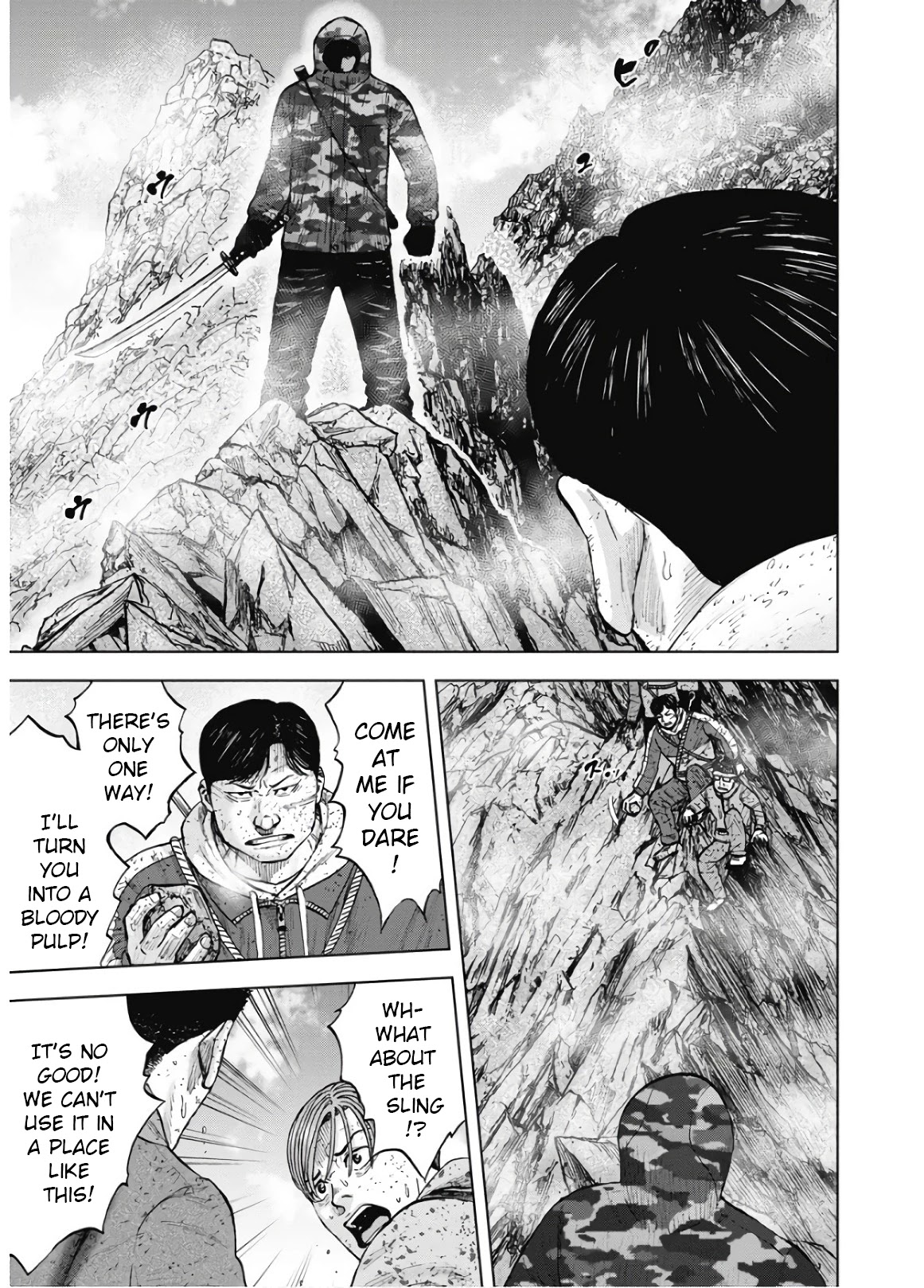 Monkey Peak Chapter 88 page 3 - Chapter 88: Saw Blade Crossing (Part 2)
