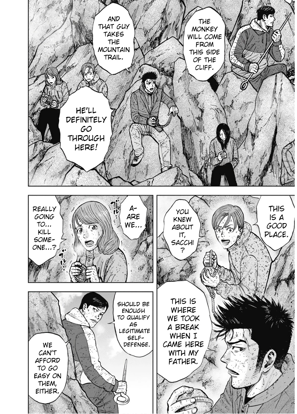 Monkey Peak Chapter 89 page 10 - Chapter 89: Saw Blade Crossing (Part 3)