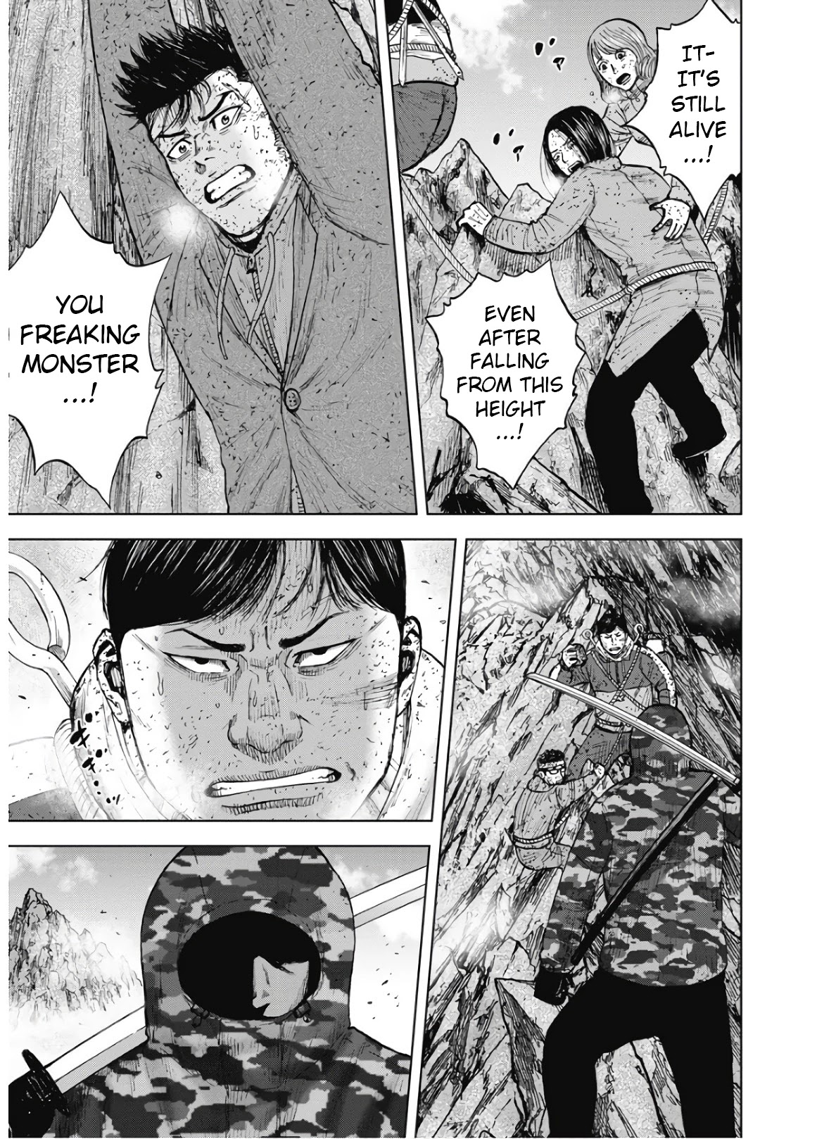 Monkey Peak Chapter 89 page 3 - Chapter 89: Saw Blade Crossing (Part 3)