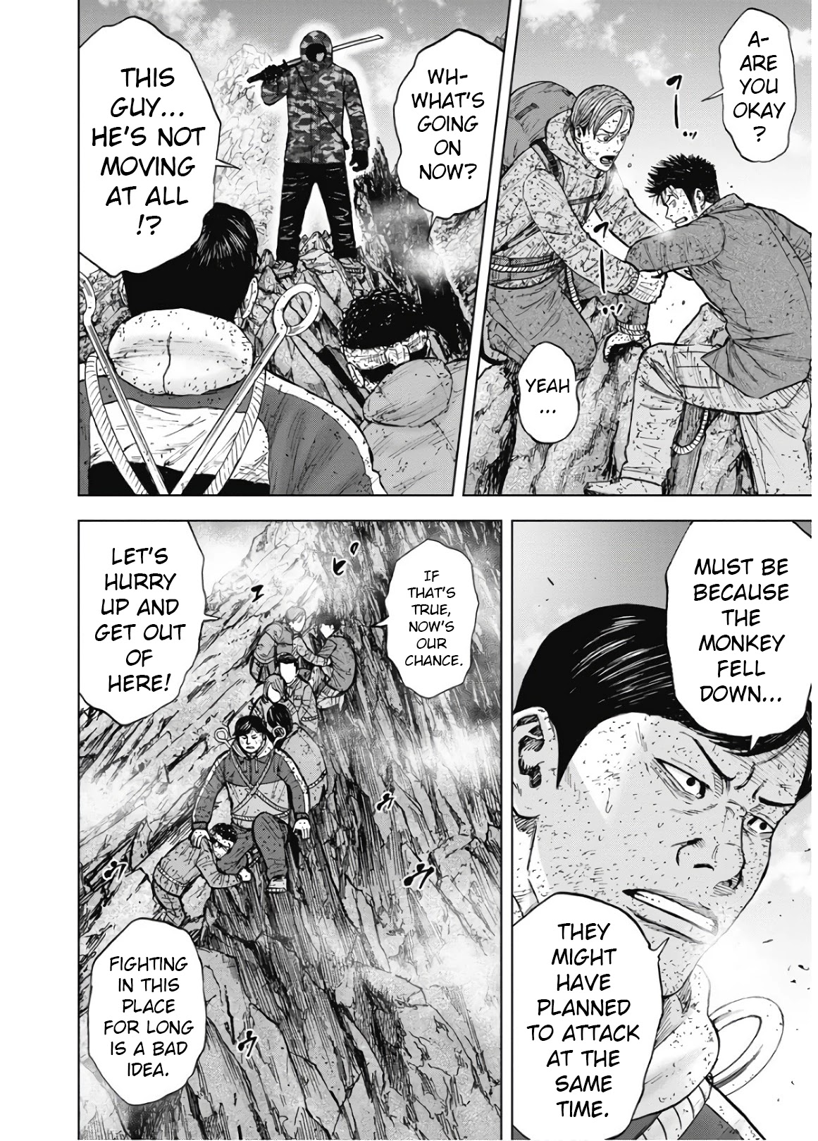 Monkey Peak Chapter 89 page 4 - Chapter 89: Saw Blade Crossing (Part 3)