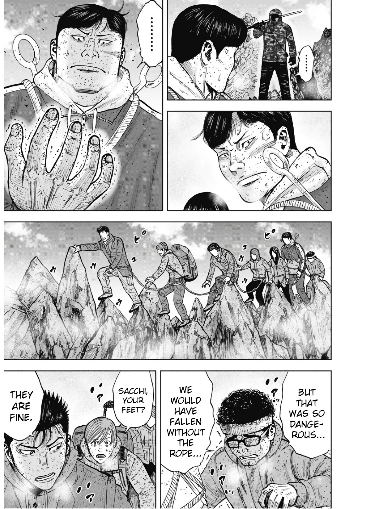 Monkey Peak Chapter 89 page 5 - Chapter 89: Saw Blade Crossing (Part 3)
