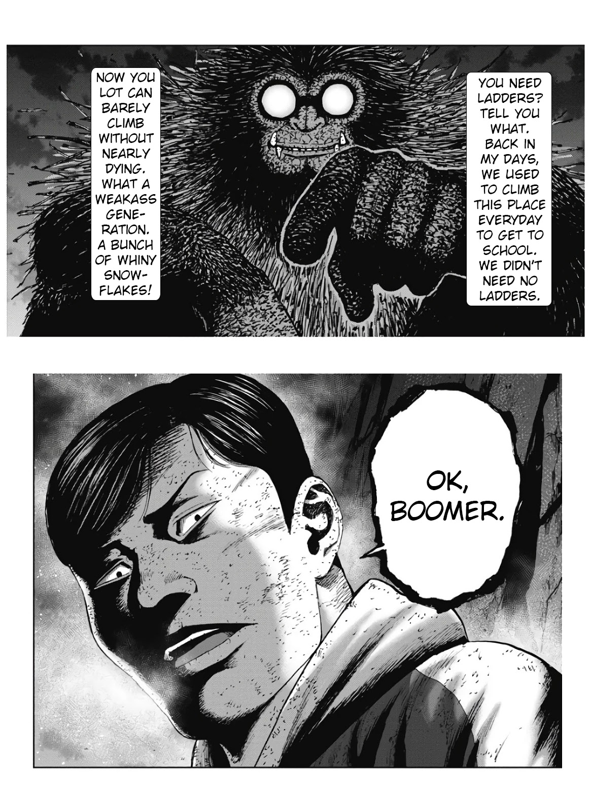 Monkey Peak Chapter 92 page 22 - Chapter 92: Inverted Rocks