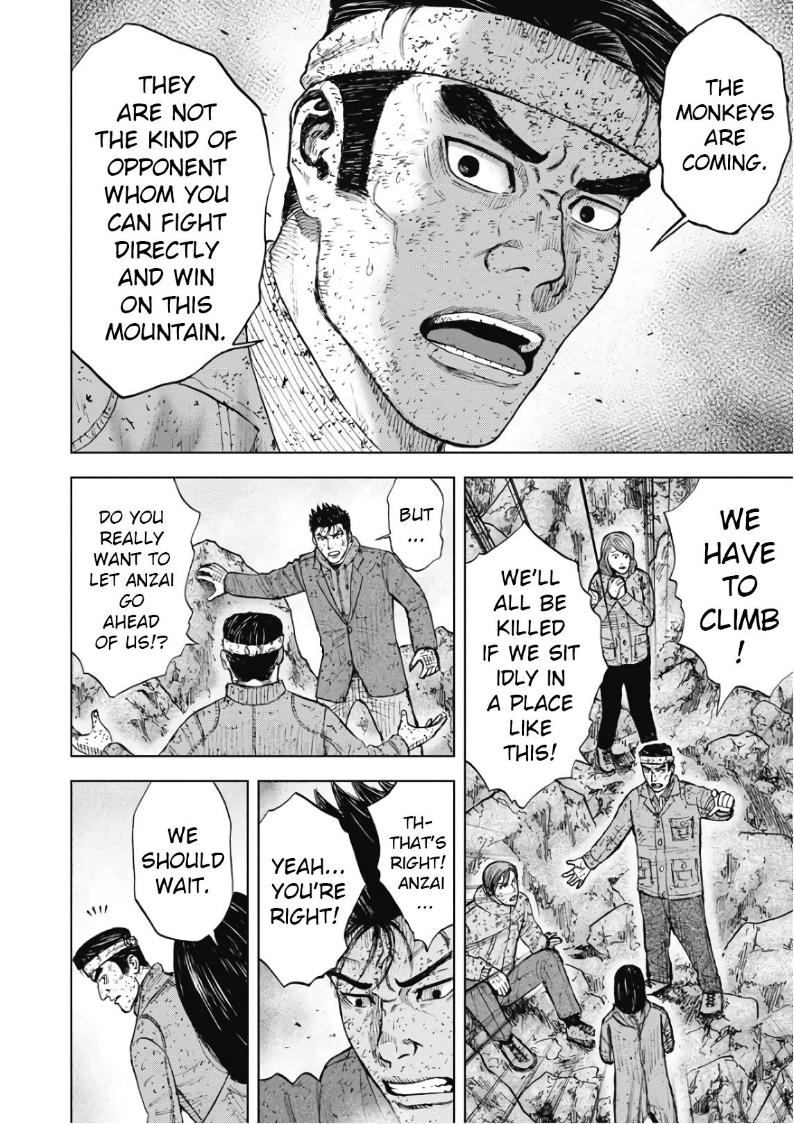 Monkey Peak Chapter 96 page 12 - Chapter 96: Directly Below The Summit (Part 2)
