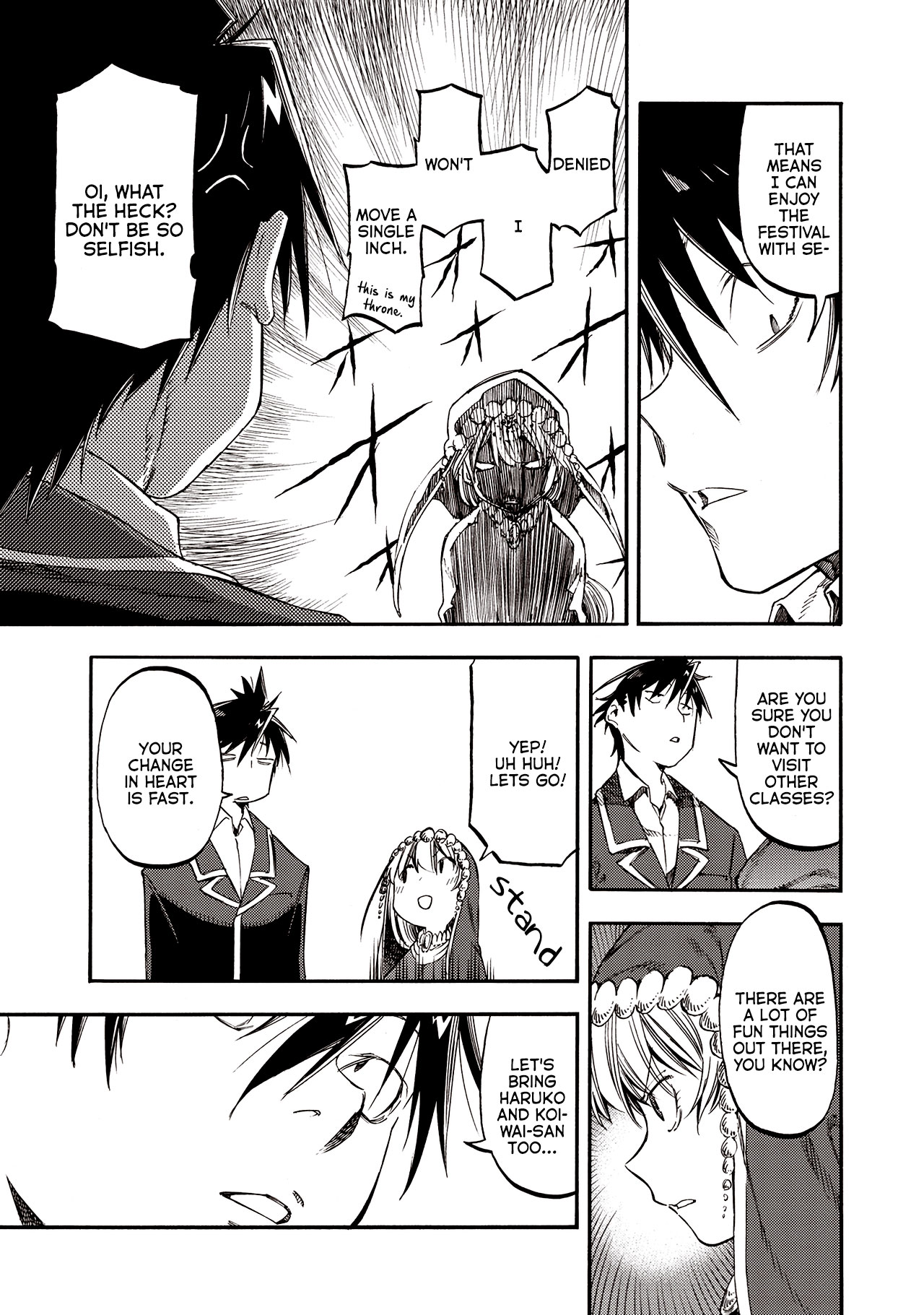 Monku no Tsukeyou ga Nai Rabukome Chapter 36 page 9 - Chapter 36