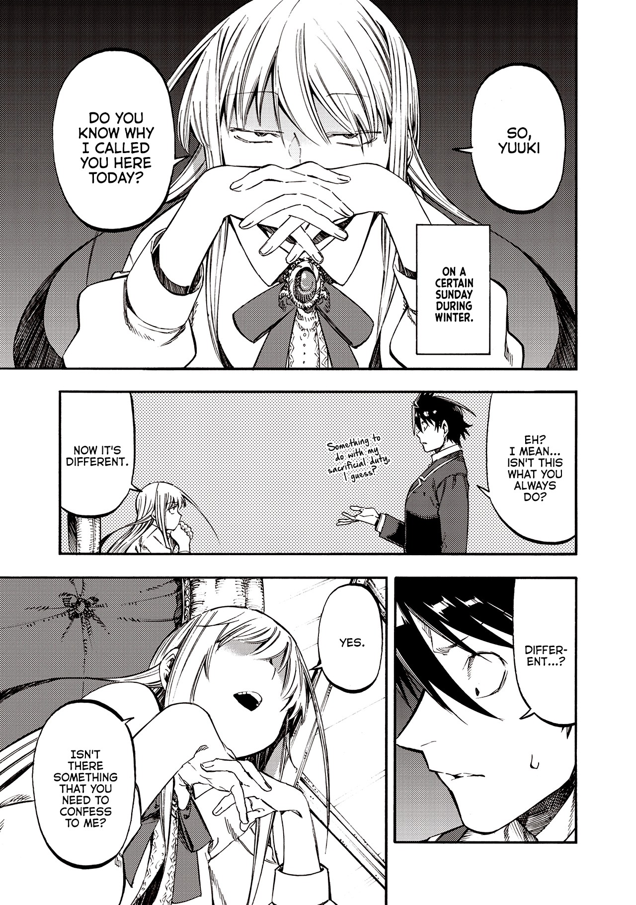 Monku no Tsukeyou ga Nai Rabukome Chapter 37 page 3 - Chapter 37