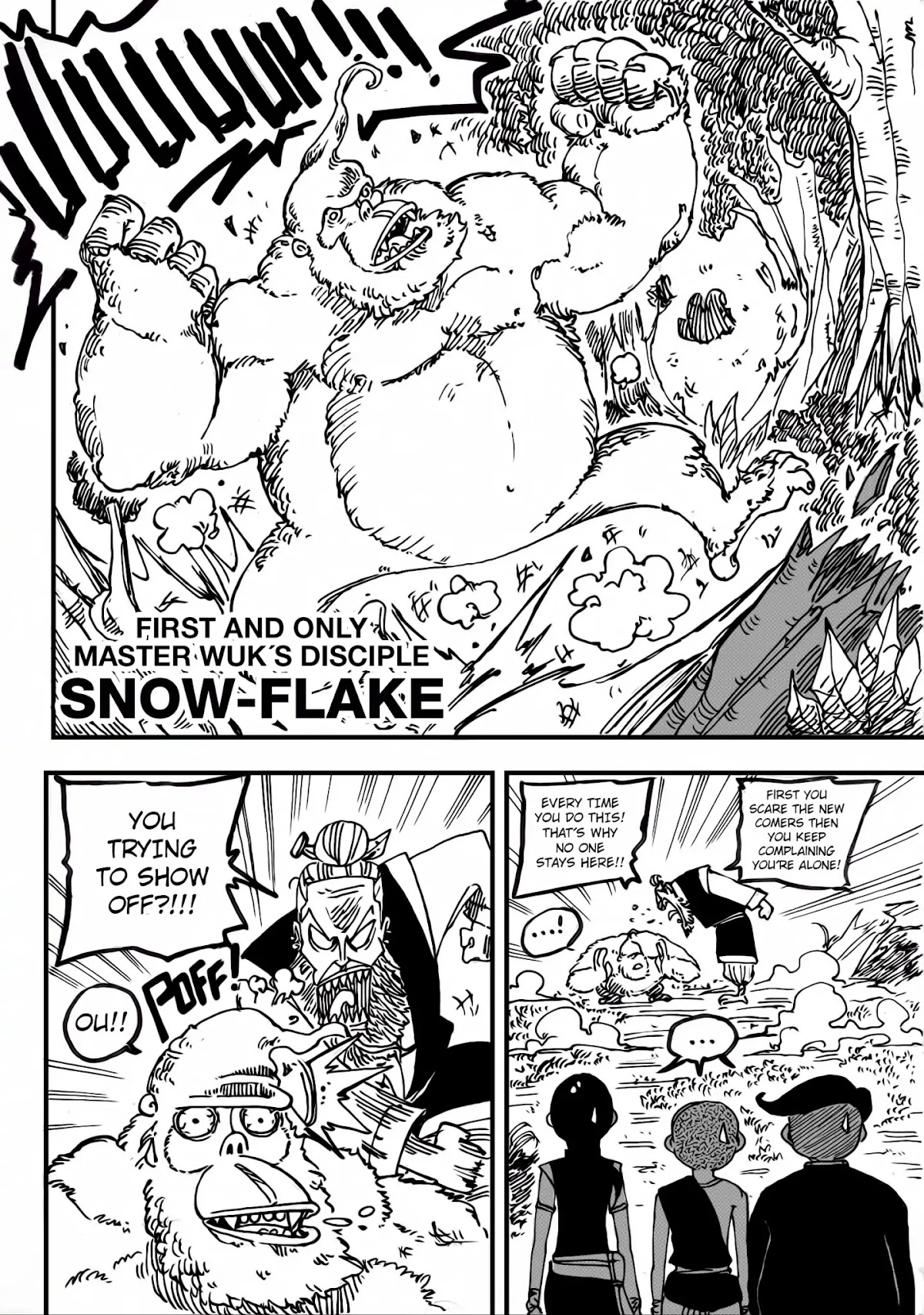 Monkz Chapter 2 page 12 - Chapter 2: Snow-Flake