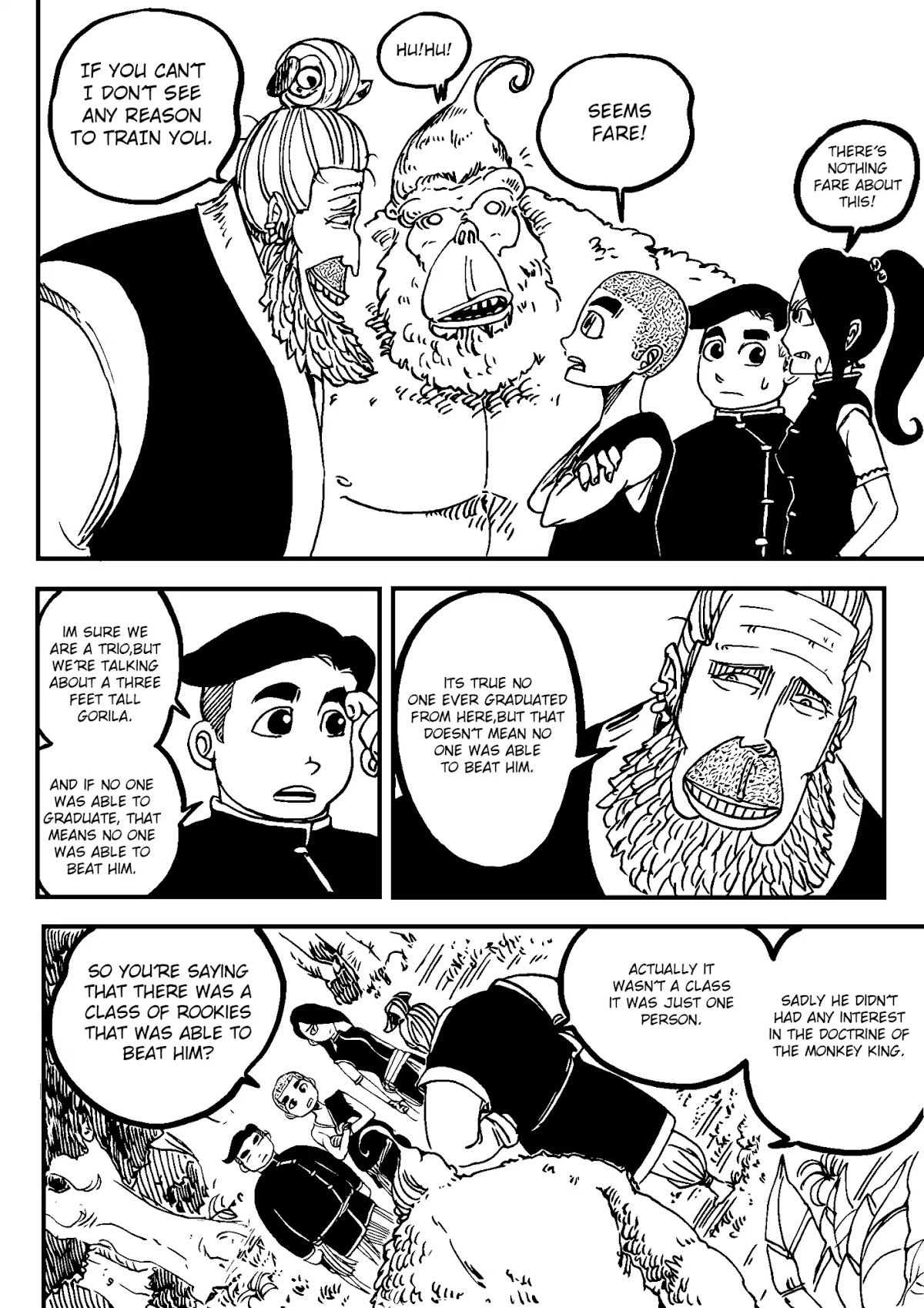 Monkz Chapter 2 page 14 - Chapter 2: Snow-Flake