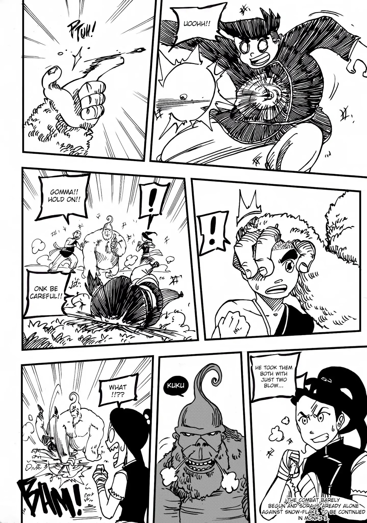 Monkz Chapter 2 page 18 - Chapter 2: Snow-Flake