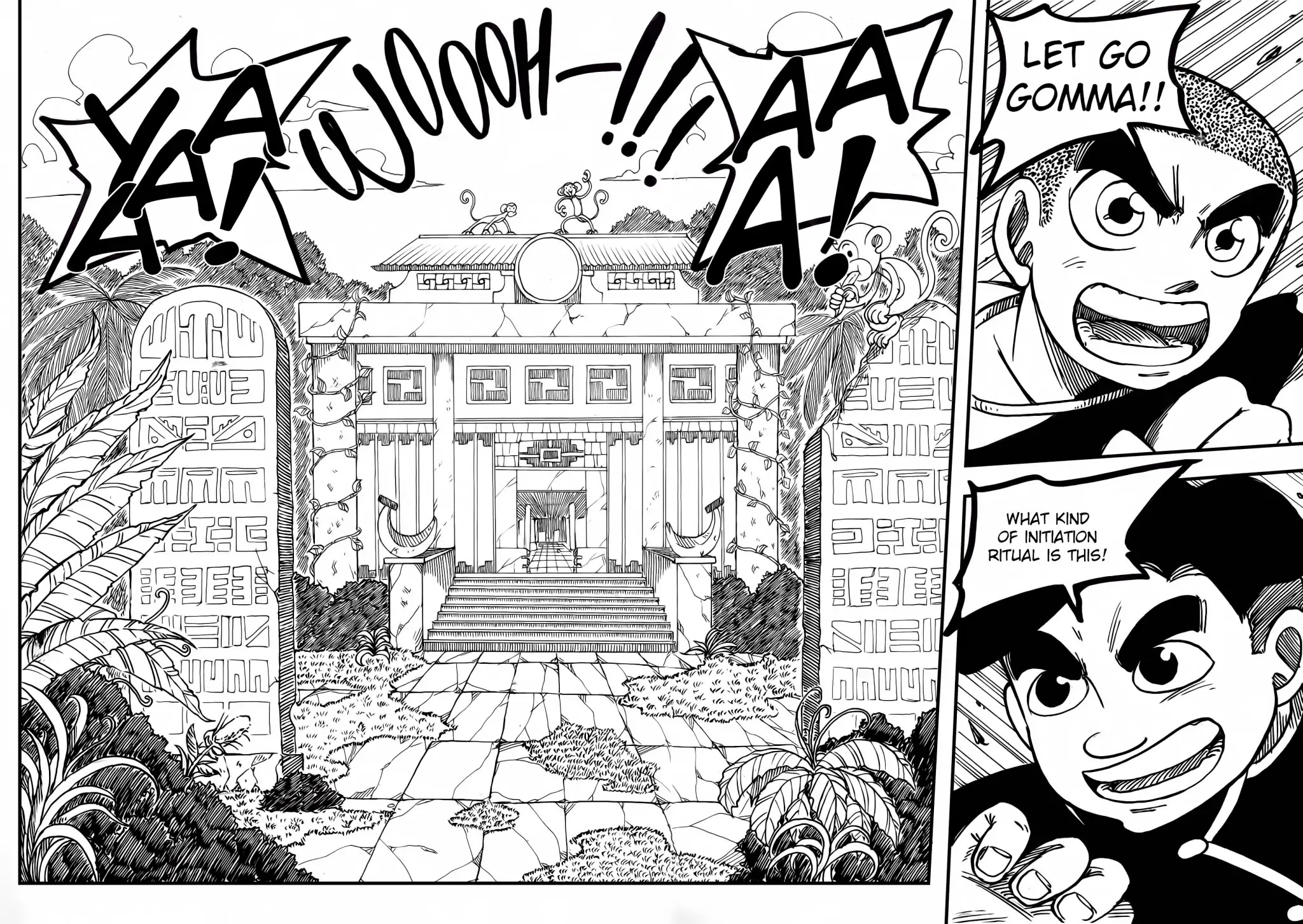 Monkz Chapter 2 page 4 - Chapter 2: Snow-Flake