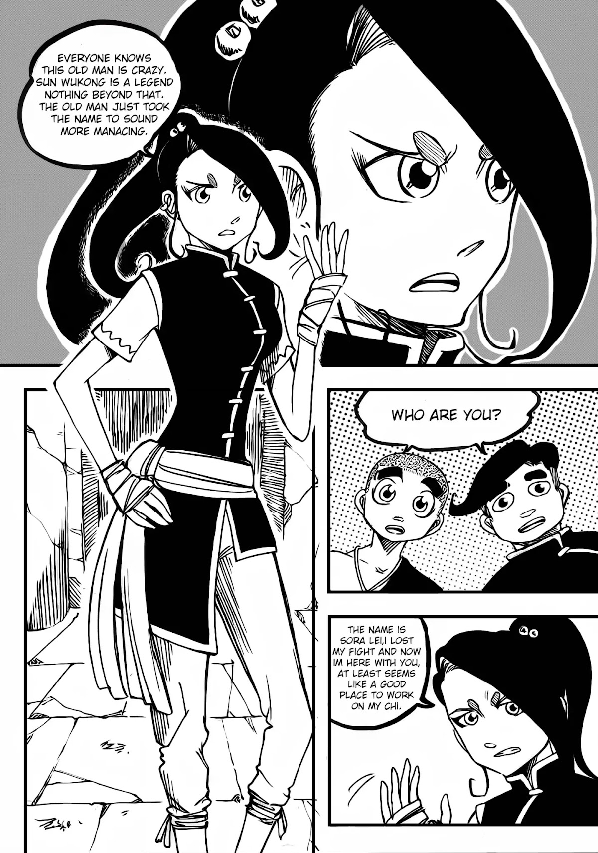 Monkz Chapter 2 page 6 - Chapter 2: Snow-Flake
