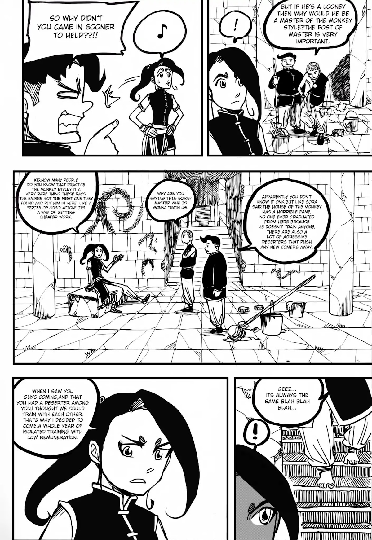 Monkz Chapter 2 page 7 - Chapter 2: Snow-Flake