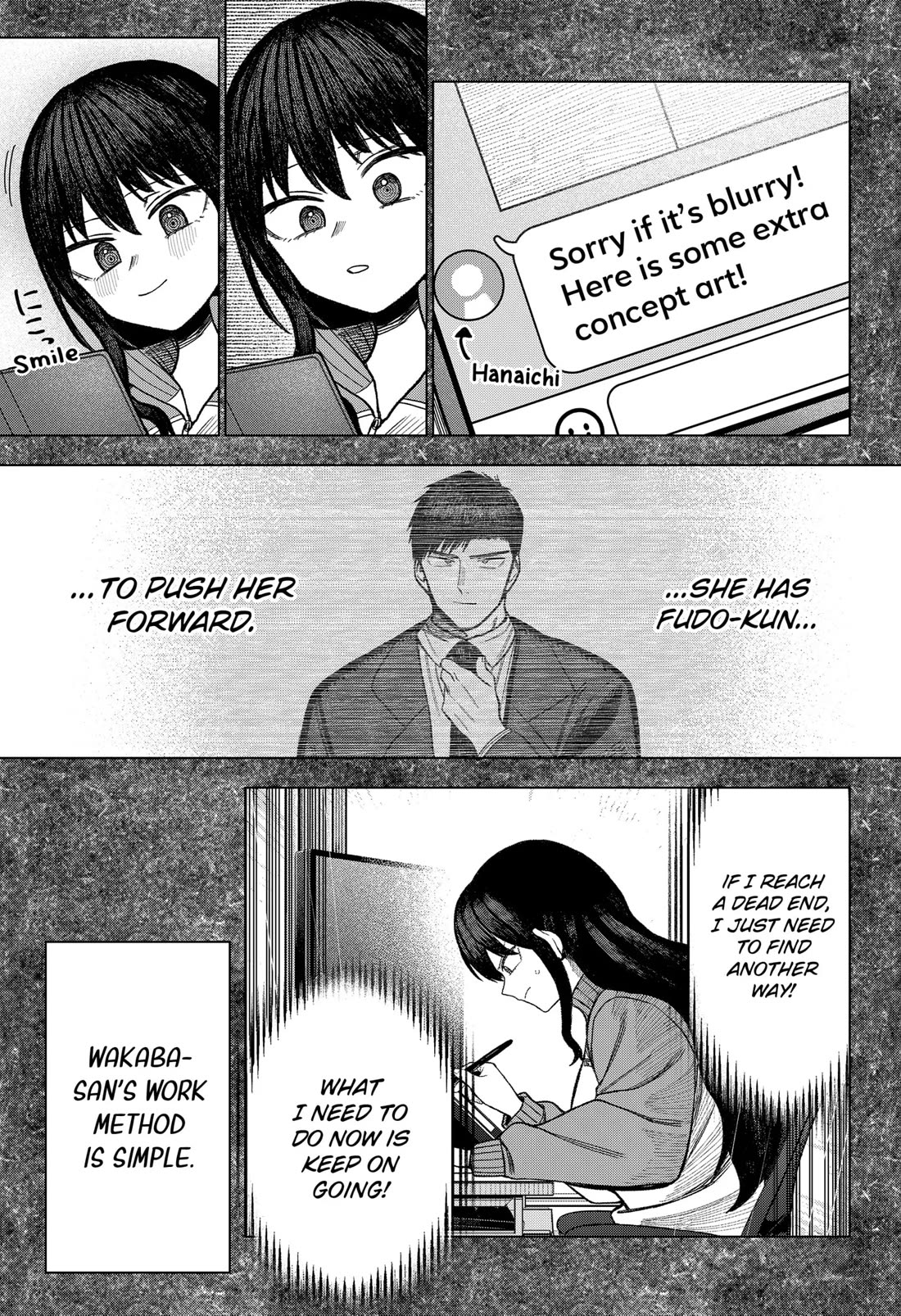 Monochrome Days Chapter 11 page 12 - Chapter 11: What Struggles in the Dark