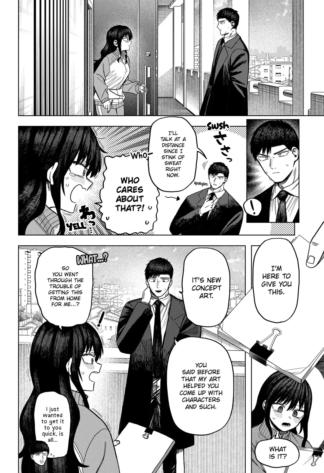 Monochrome Days Chapter 11 page 5 - Chapter 11: What Struggles in the Dark