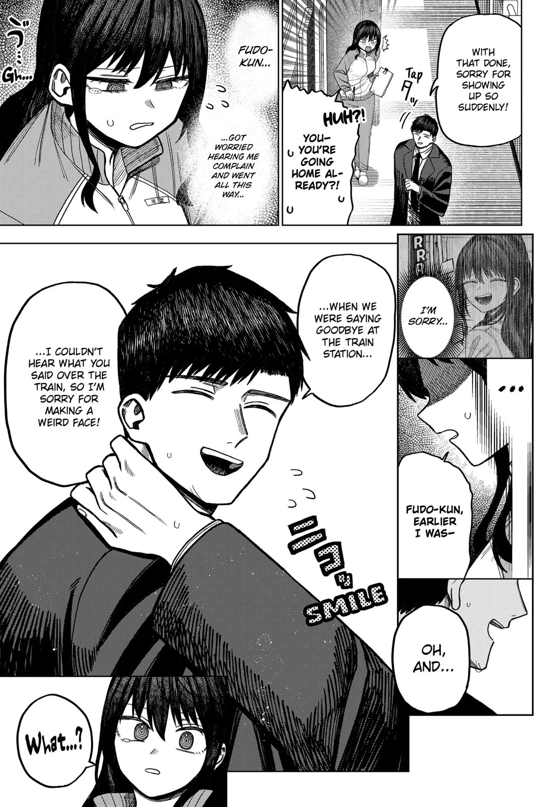Monochrome Days Chapter 11 page 6 - Chapter 11: What Struggles in the Dark