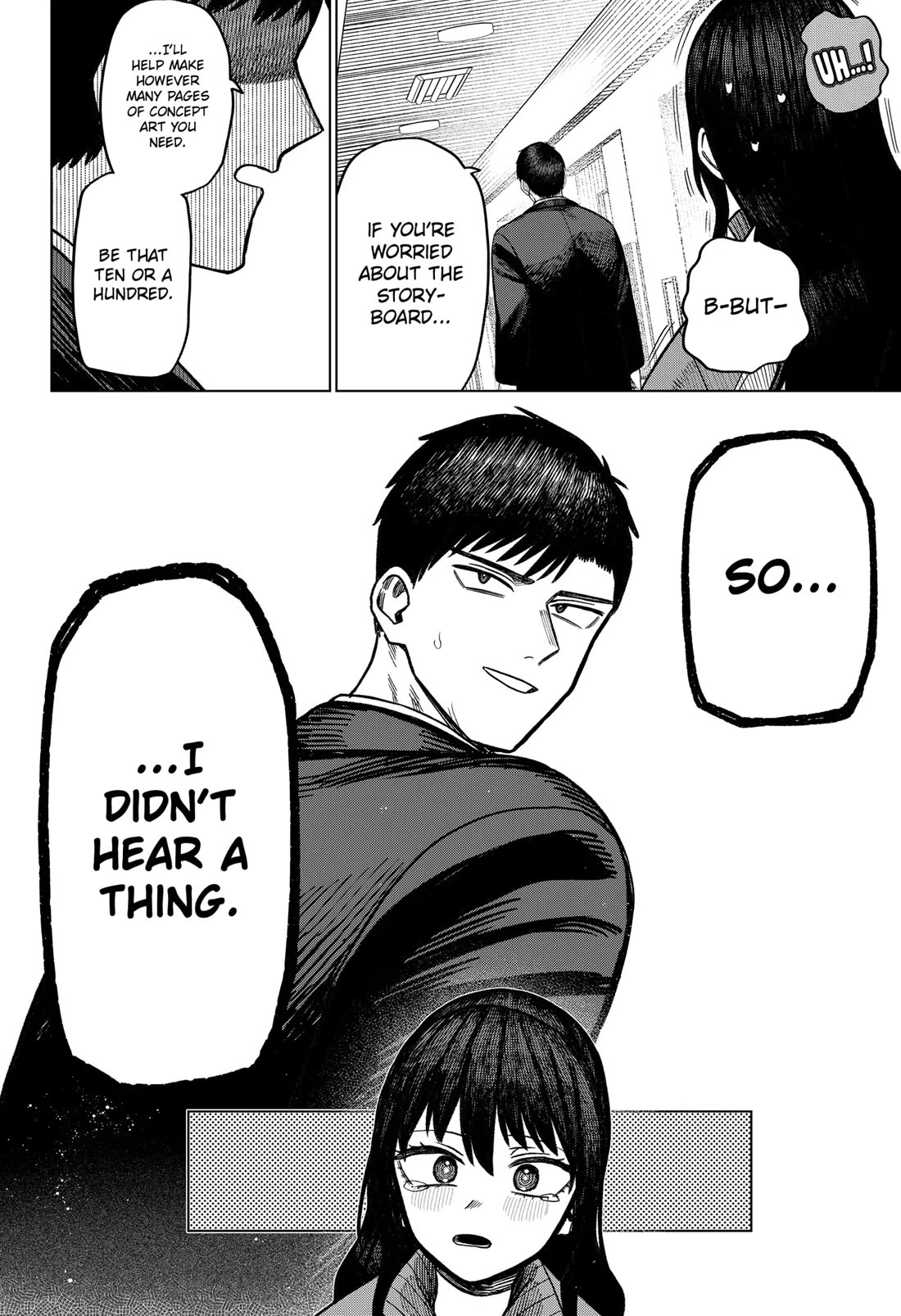 Monochrome Days Chapter 11 page 7 - Chapter 11: What Struggles in the Dark