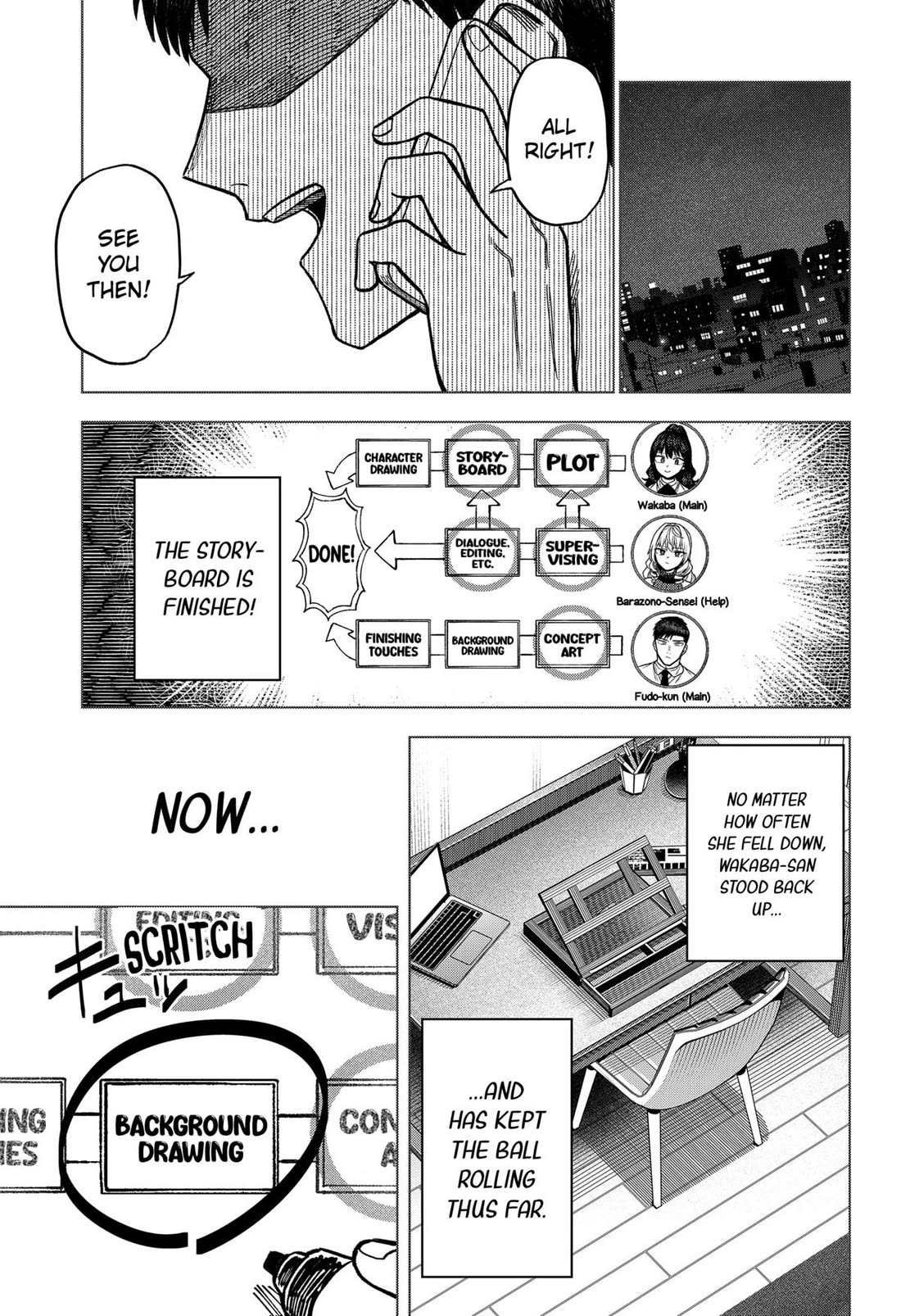 Monochrome Days Chapter 12 page 23 - Chapter 12