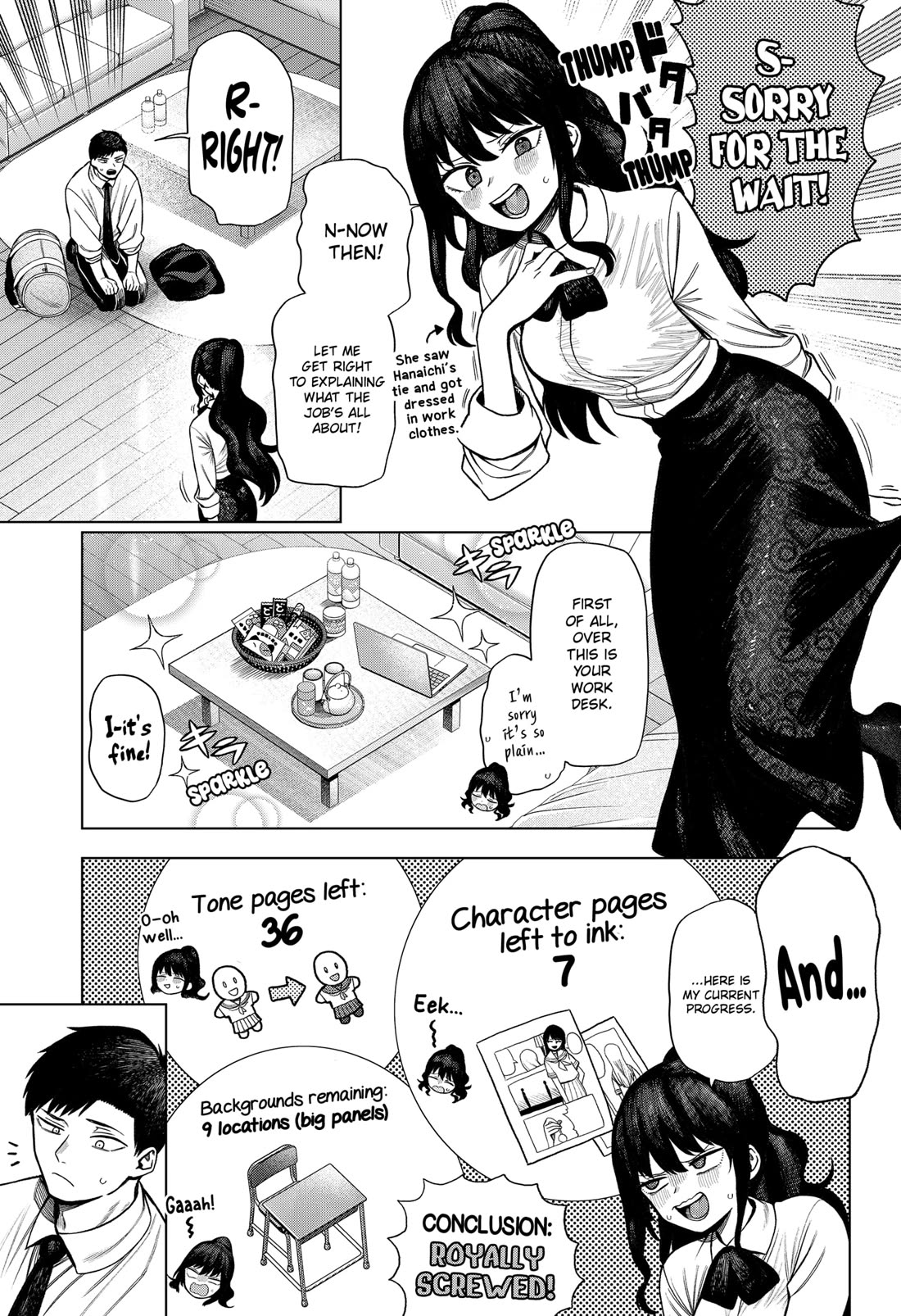 Monochrome Days Chapter 2 page 13 - Chapter 2