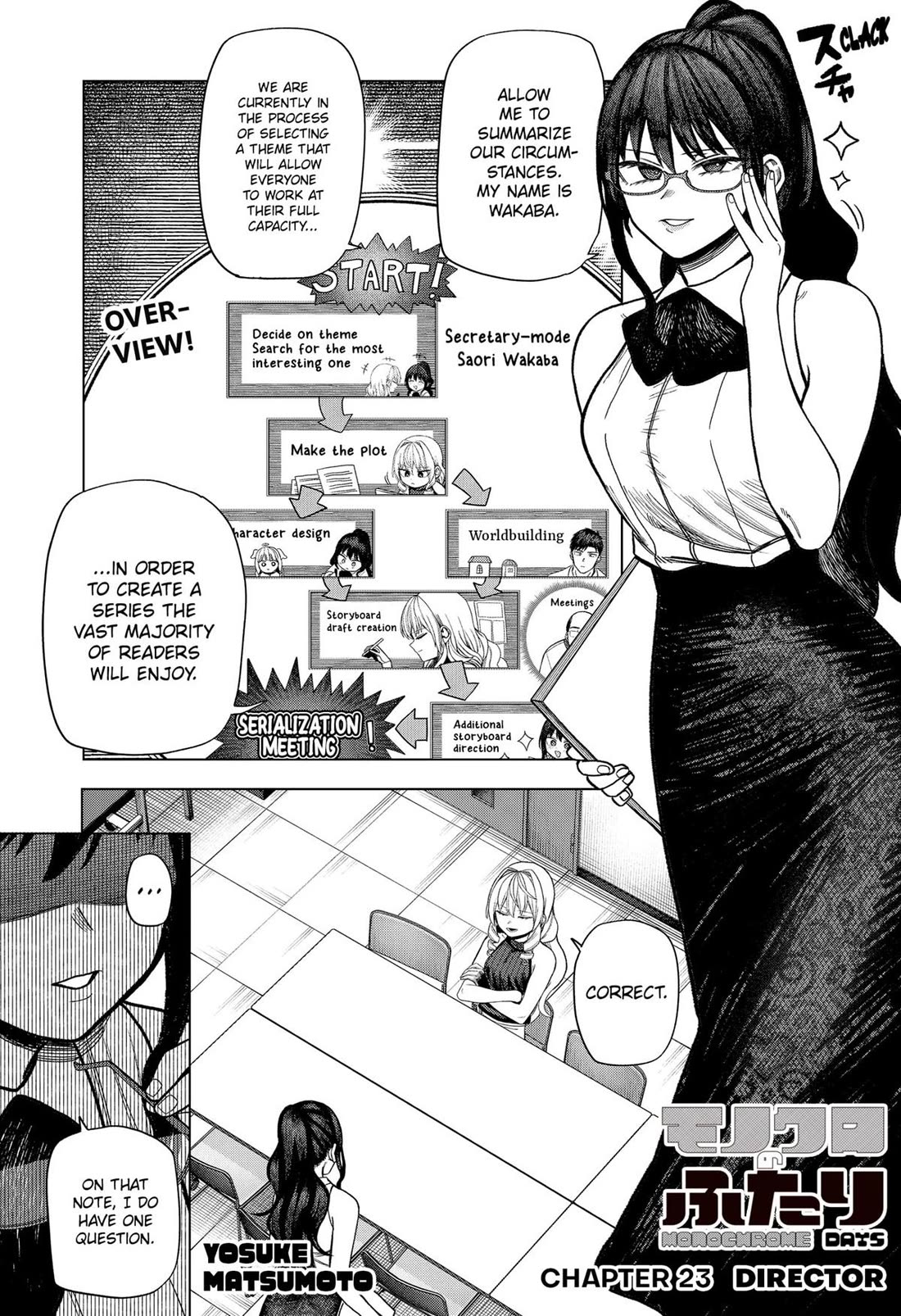 Monochrome Days Chapter 23 page 1 - Chapter 23
