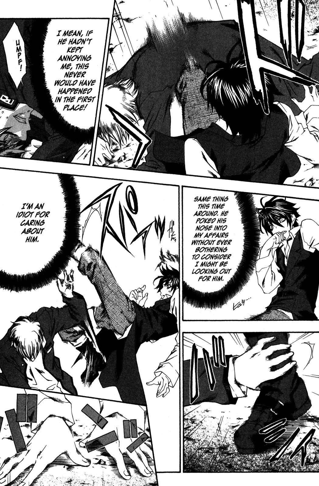 Monochrome Factor Chapter 13 page 12 - Chapter 13: Back