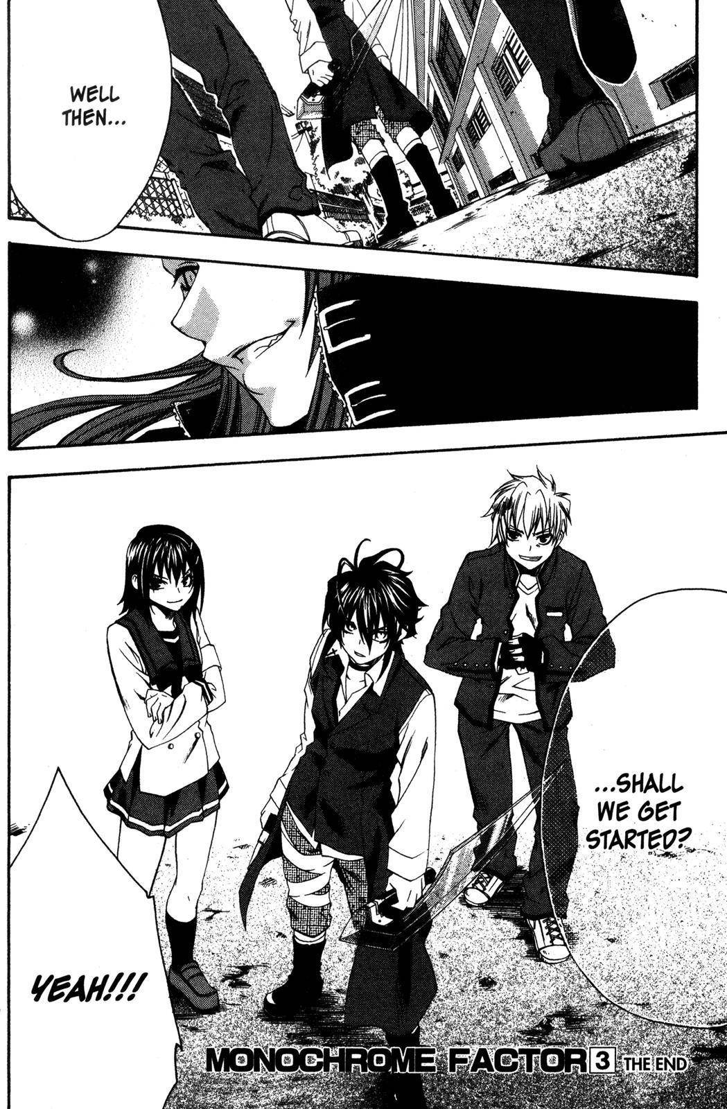Monochrome Factor Chapter 13 page 29 - Chapter 13: Back