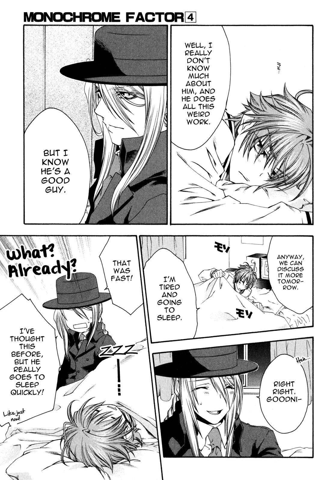 Monochrome Factor Chapter 16 page 25 - Chapter 16: A Helper...?